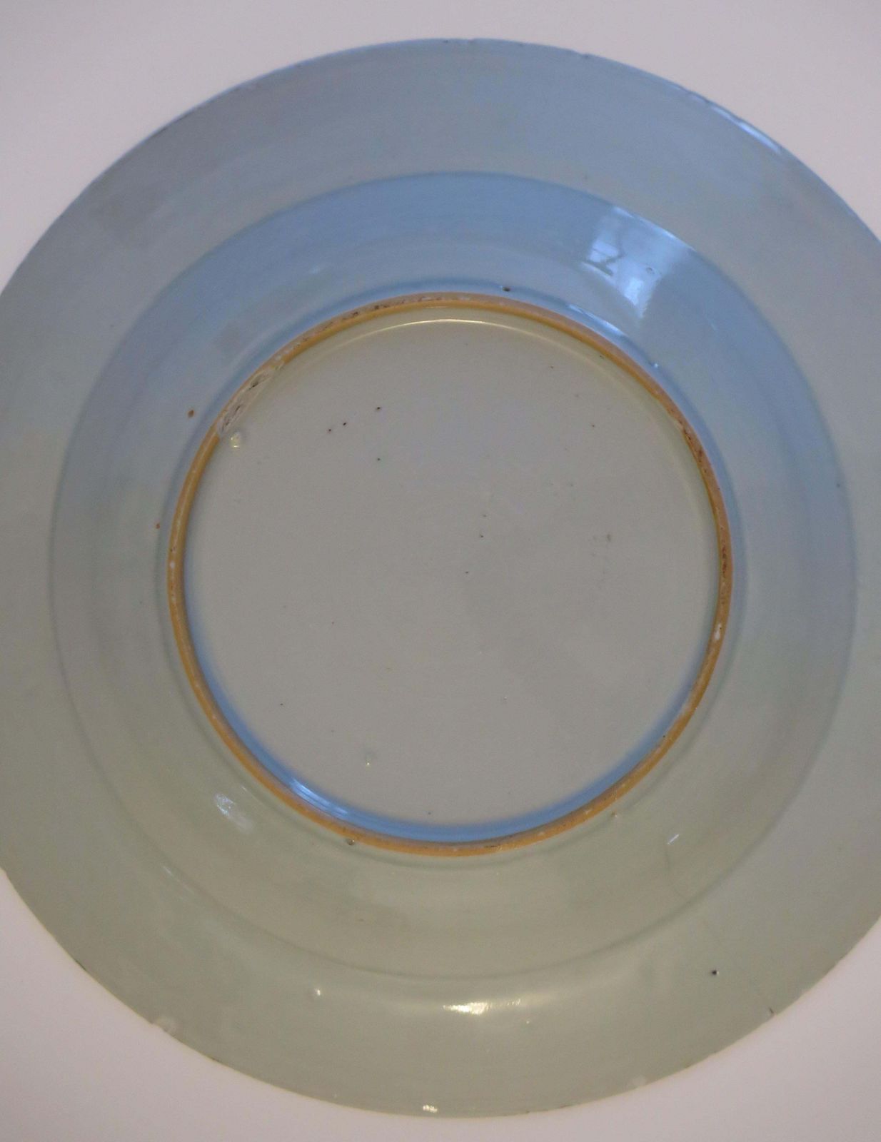 photo vinterior 18th Century Chinese Plate Or Bowl Blue & White, Qing Qianlong Circa 1770