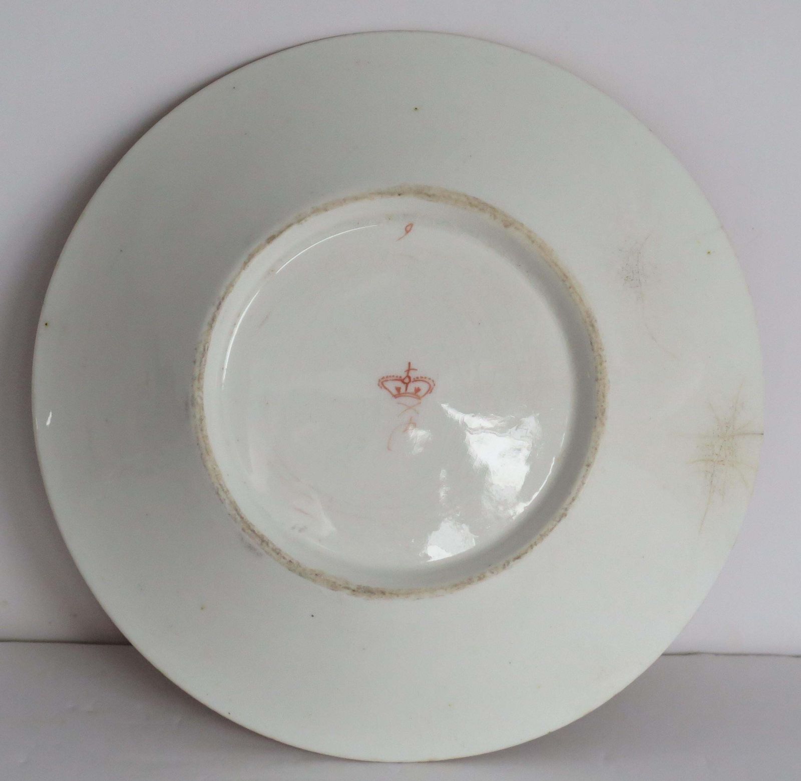 photo vinterior Georgian Derby Coffee Can & Saucer John Stanesby Hand Painted Roses, Circa 1810