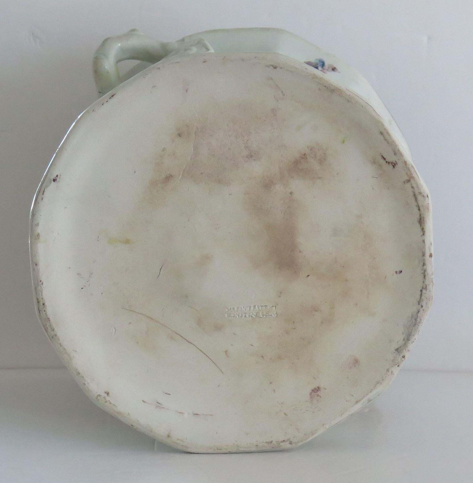 photo vinterior Rare Georgian Masons Ironstone Large Wine Cooler Or Ice Pail, English Circa 1818