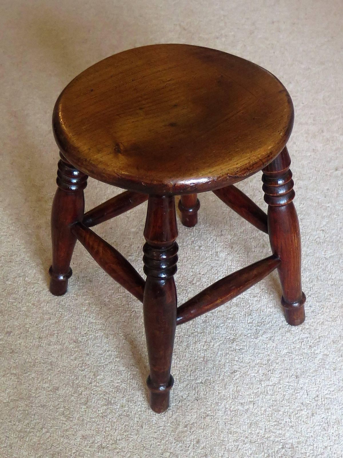Elm Stool Or Stand North East Yorkshire English Maker, Circa 1850 photo for sale