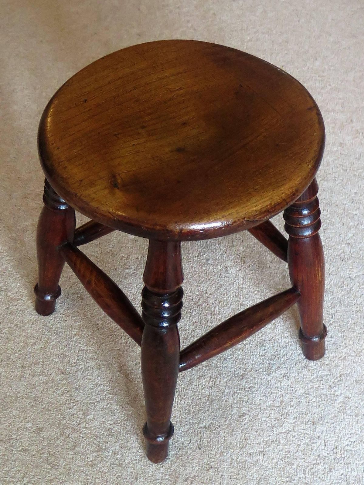 Elm Stool Or Stand North East Yorkshire English Maker, Circa 1850 photo 495.0