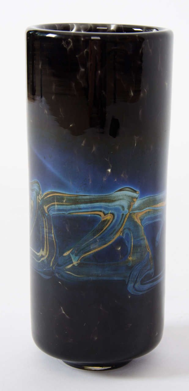 Murano Glass Vase By Venini And Co Italian,  Mid Century Circa 1940 photo furniture