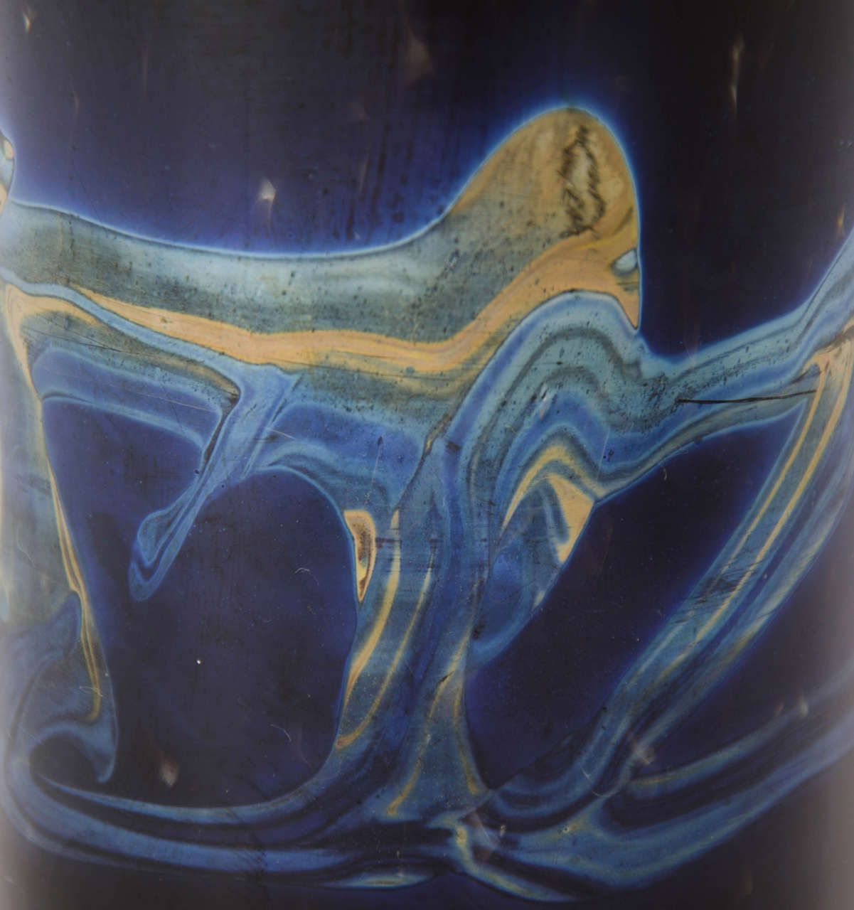 Murano Glass Vase By Venini And Co Italian,  Mid Century Circa 1940 photo vinterior