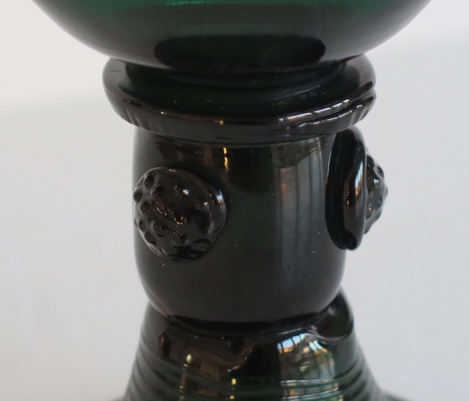 Georgian Glass Roamer Bristol Green , English Regency Period Circa 1815 photo vinterior