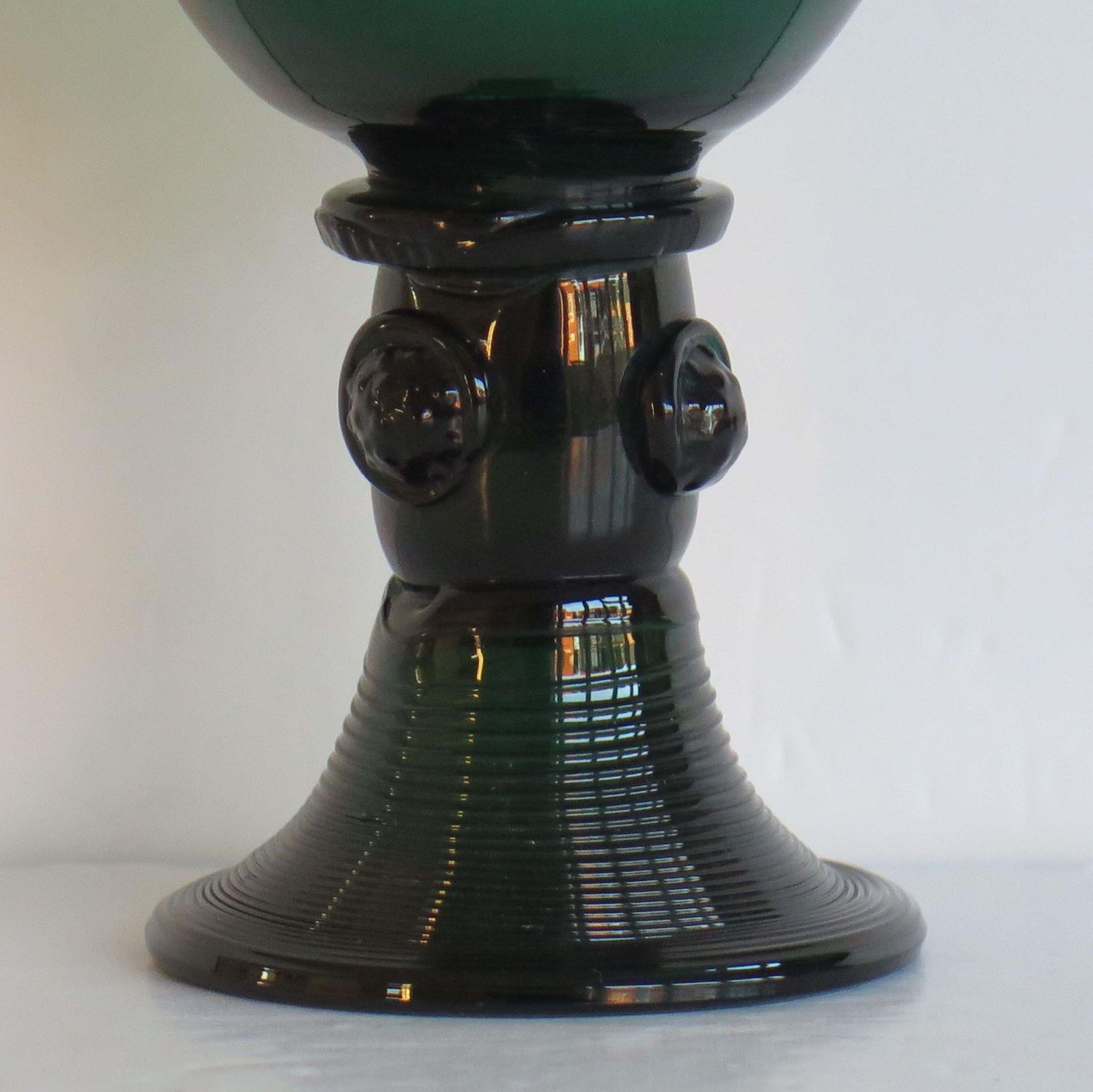 Georgian Glass Roamer Bristol Green , English Regency Period Circa 1815 photo buy