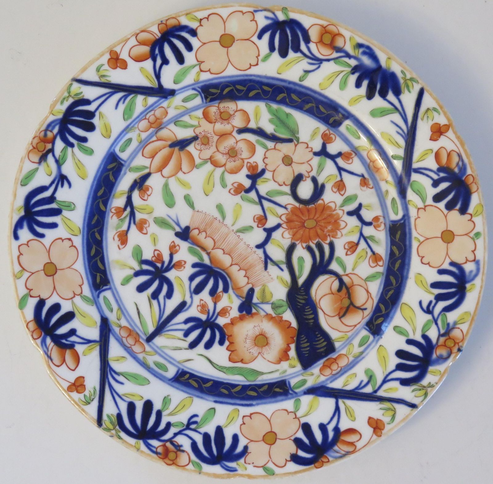 Early 19th Century Plate Porcelain Finely Hand Painted, Staffordshire Uk Ca 1825 photo furniture