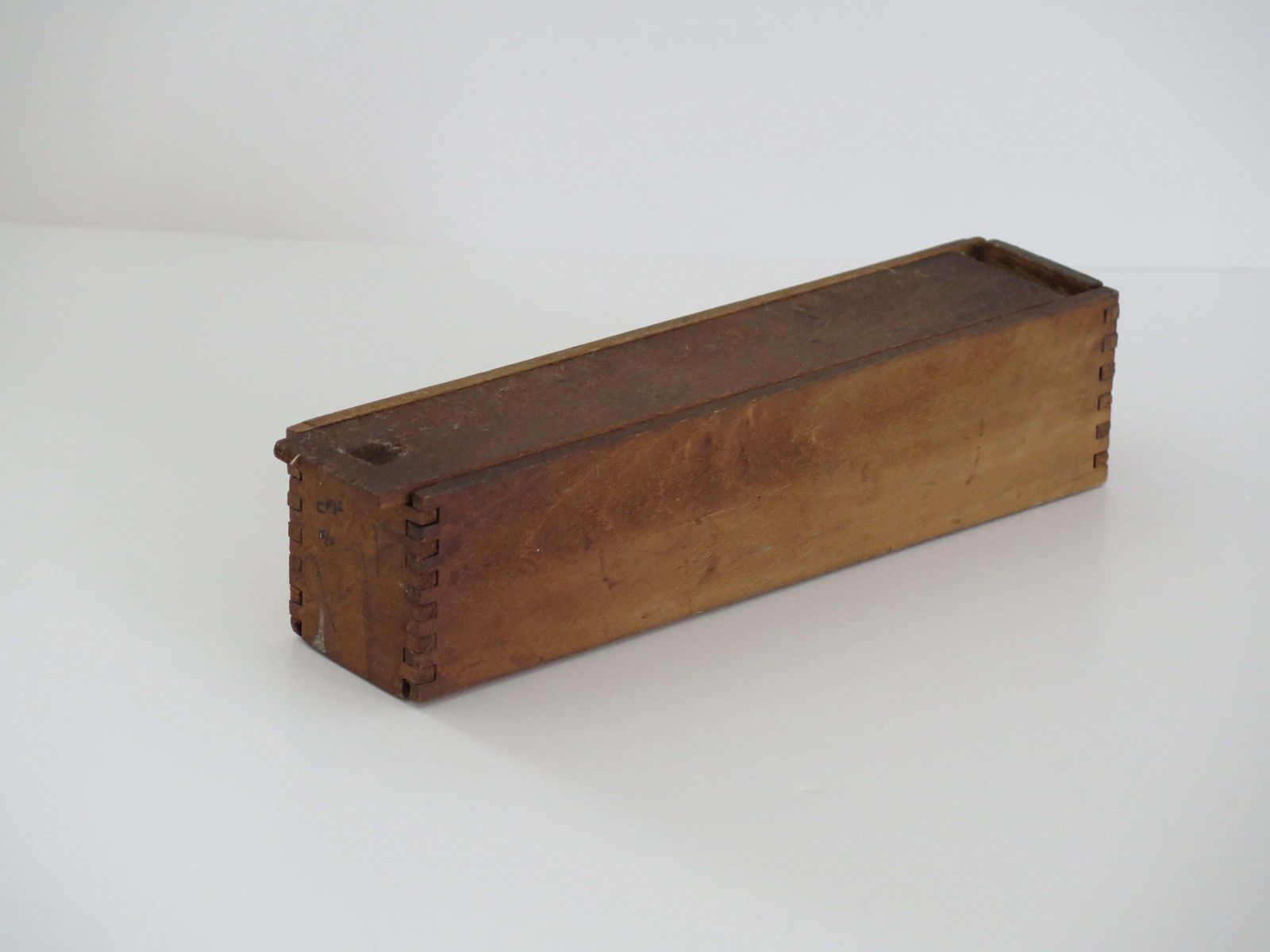 photo for sale Late 19th Century "9 Spot" Dominoe Game 55 Piece Set In Jointed Hardwood Box