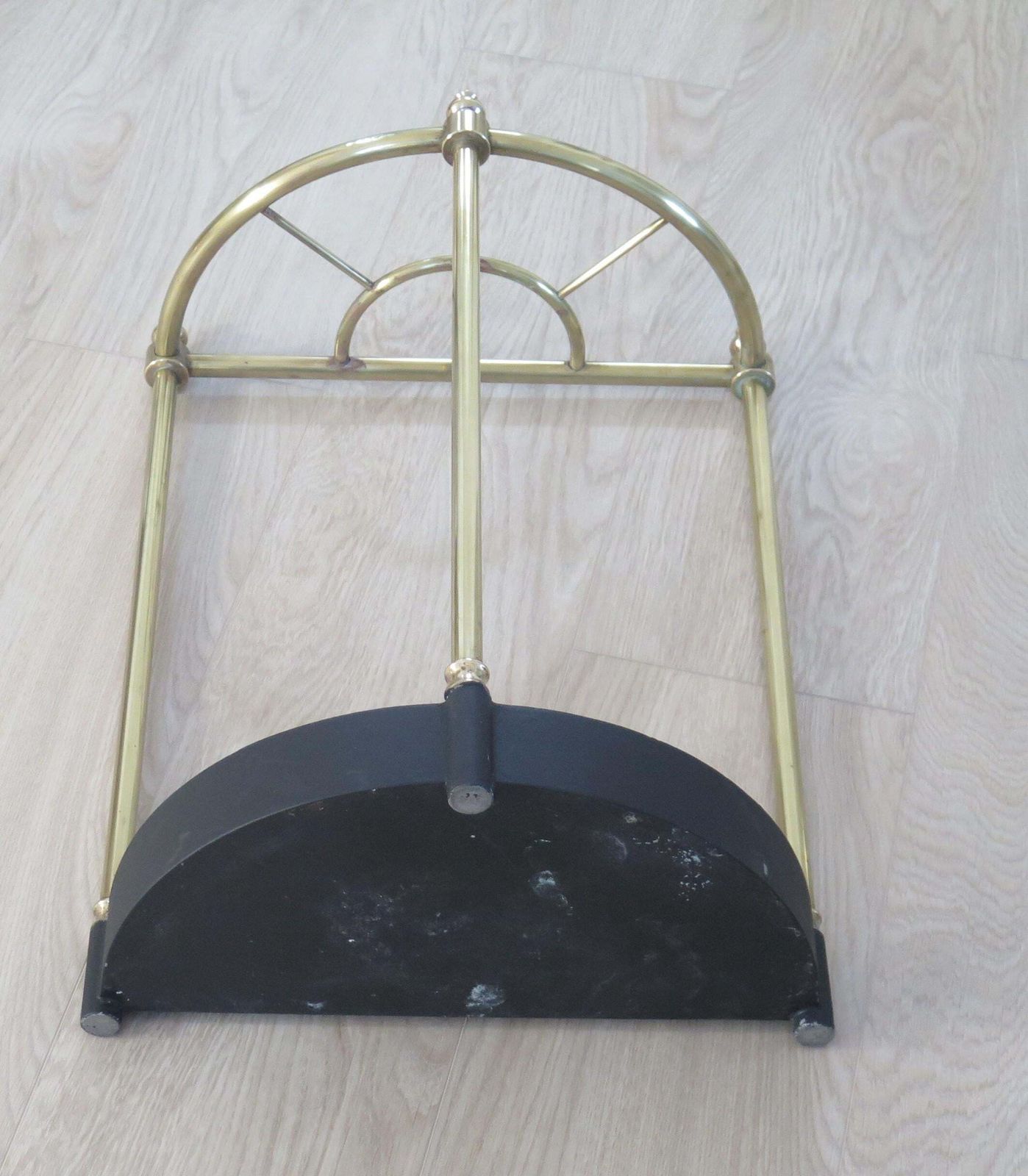 545.0 Victorian Brass Stick Or Umbrella Stand, English Circa 1880 photo