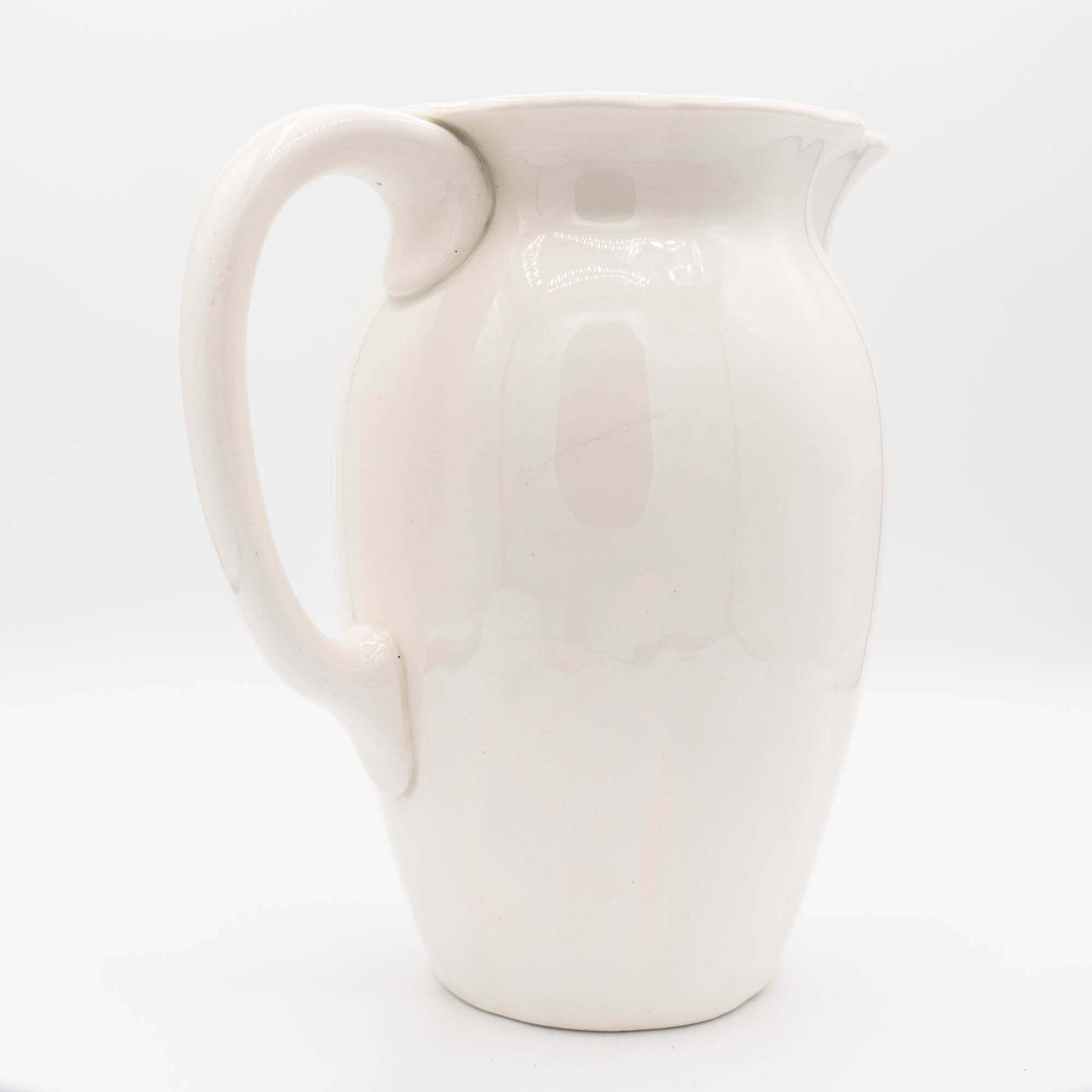 Rare Antique Large Ironstone Pitcher   Villeroy & Boch   C1920s photo vinterior