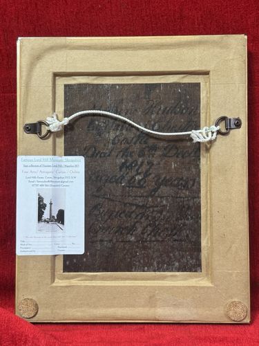 19c Constable Of Chester Castle Circa 1817  'Matthew Hudson' Oil Painting photo Art