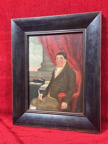 19c Constable Of Chester Castle Circa 1817  'Matthew Hudson' Oil Painting photo vinterior