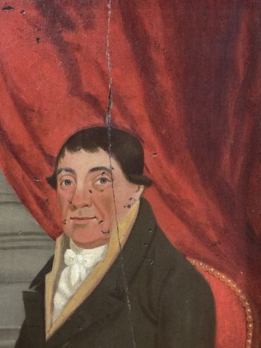 photo for sale 19c Constable Of Chester Castle Circa 1817  'Matthew Hudson' Oil Painting