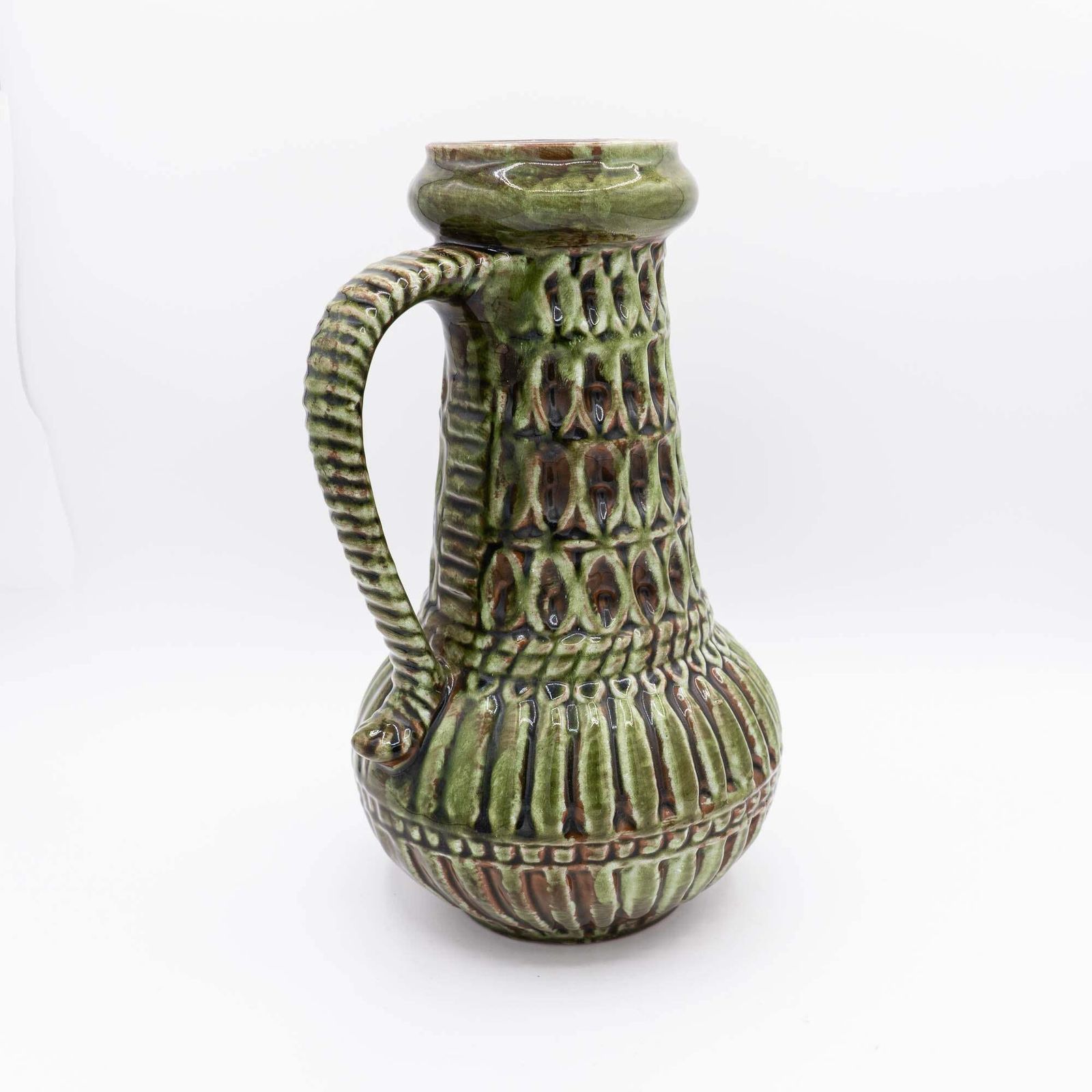 Rare Mid Century Tall Green Vase   Carstens Tönnieshof   Form 7166 30   1970s photo Home Decor