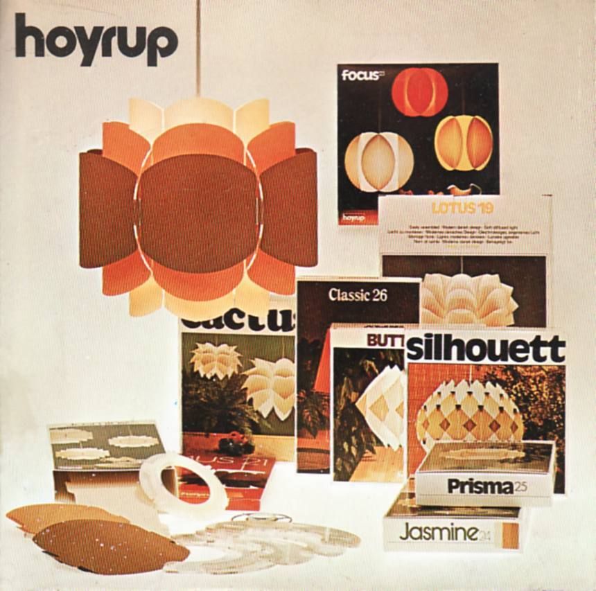 The “Silhouett” Pendant Lamp Designed In 1968 By Danish Designer Lars Schiøler For Hoyrup photo vintage