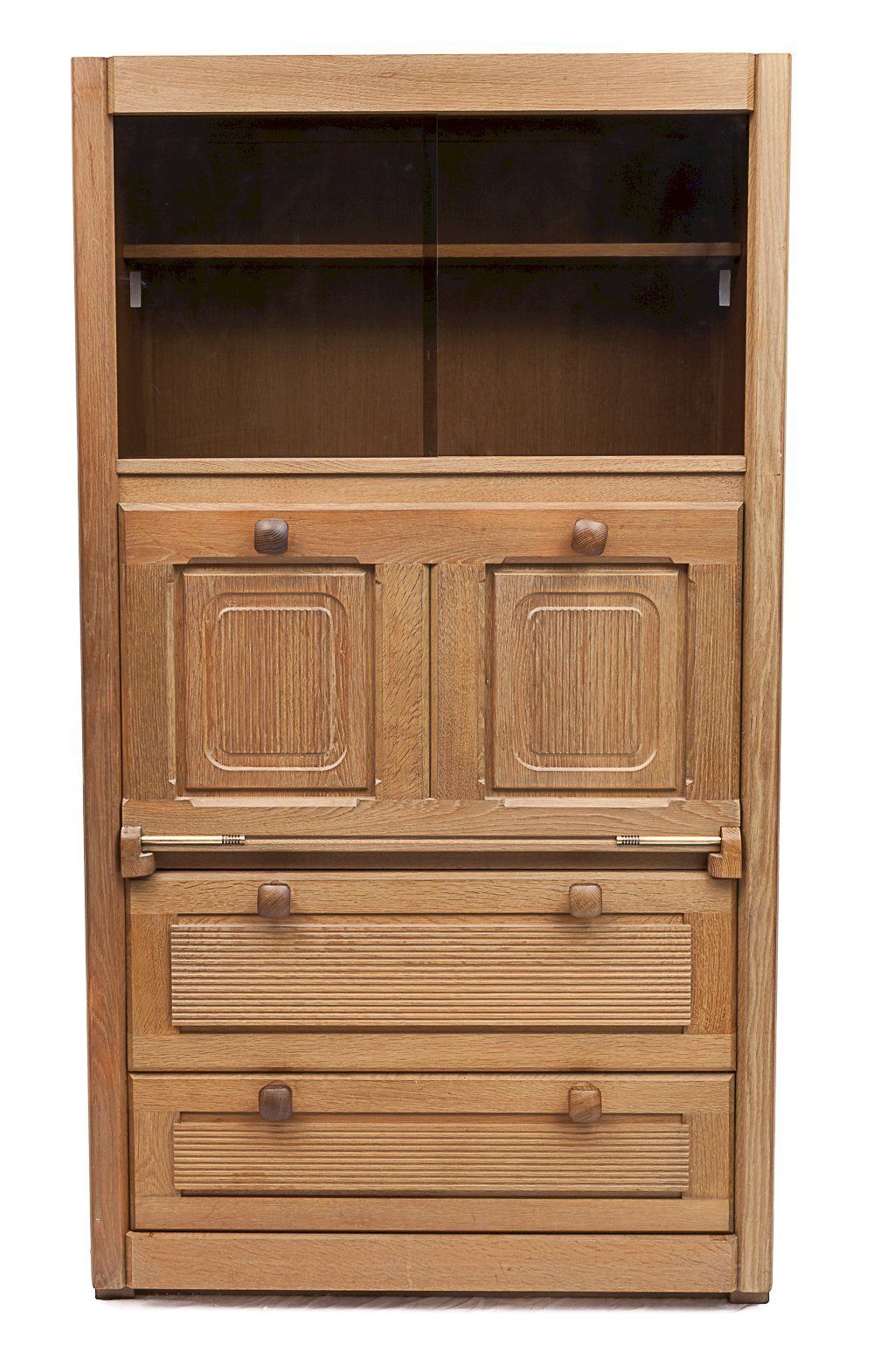 Guillerme And Chambron Glass Cabinet