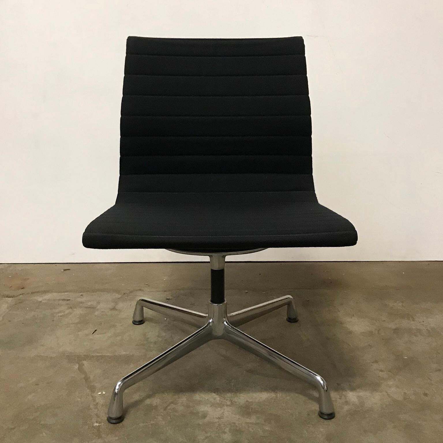 1958, Eames, Ea 107 For Herman Miller, Static Non Swivel Alu Chair photo buy