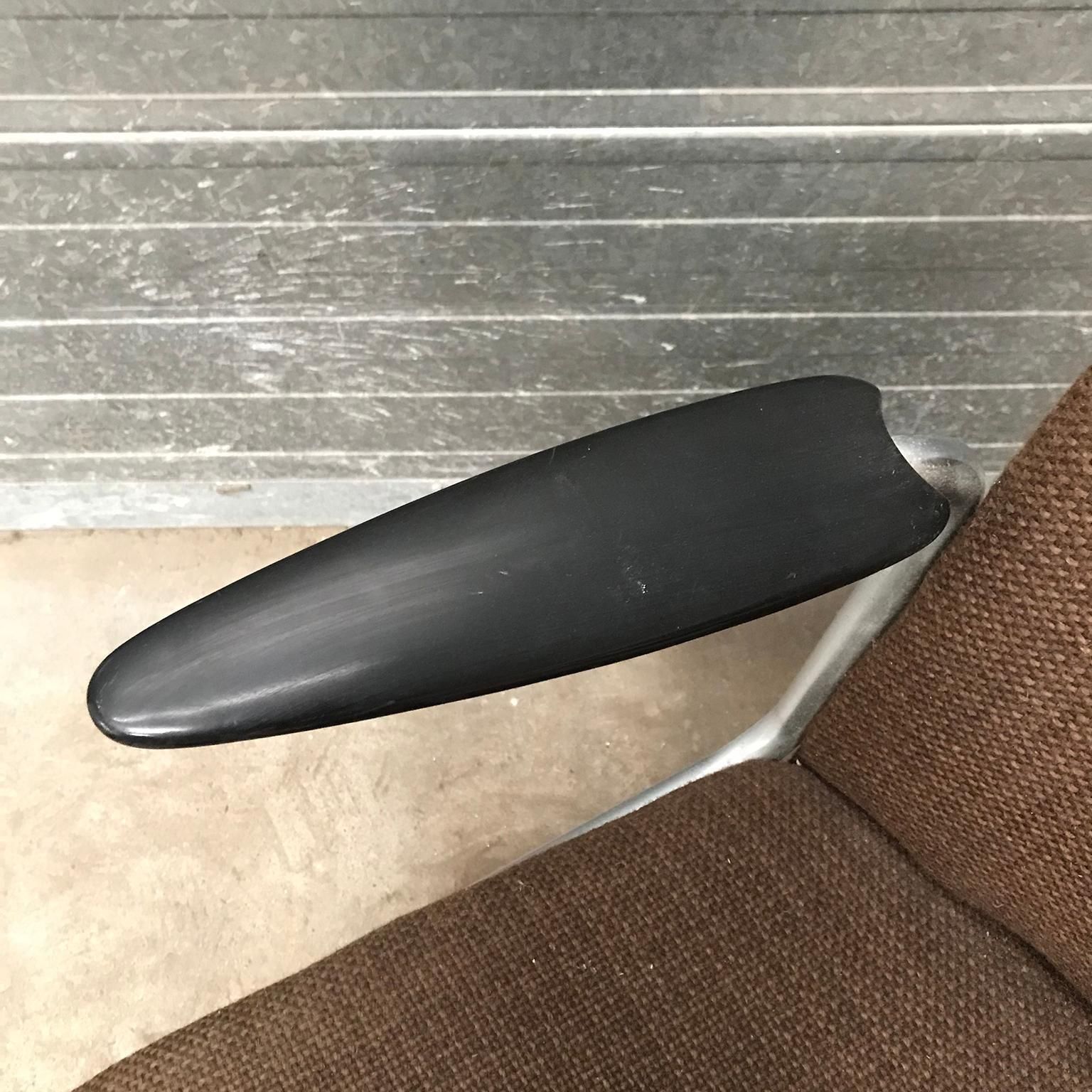 810.0 1935, W.H. Gispen By Gispen Culemborg, Office Chair 356, Spear Bakelite Armrests photo