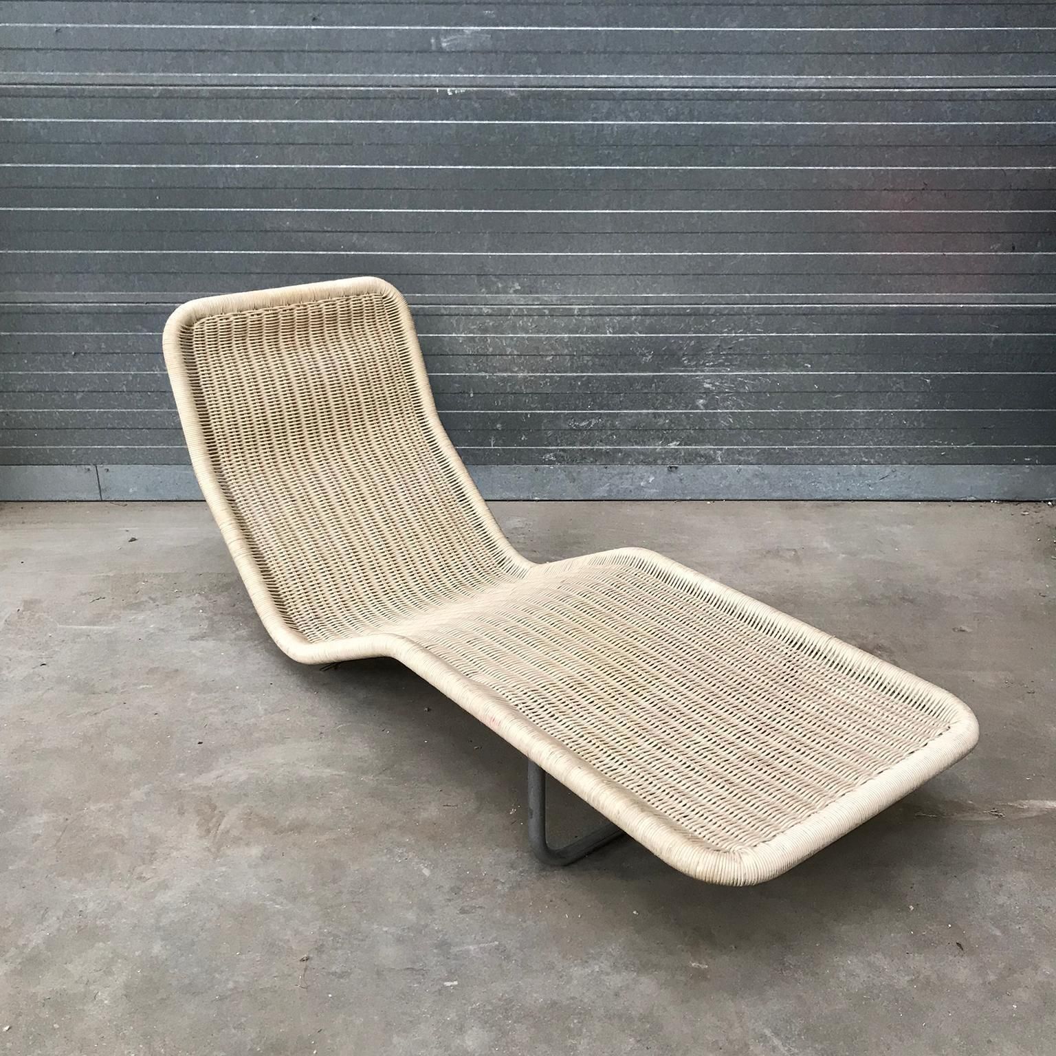1968, Antti Nurmesniemi, For Tecta Germany, Plastic Wicker Lounge Chair F10 photo furniture