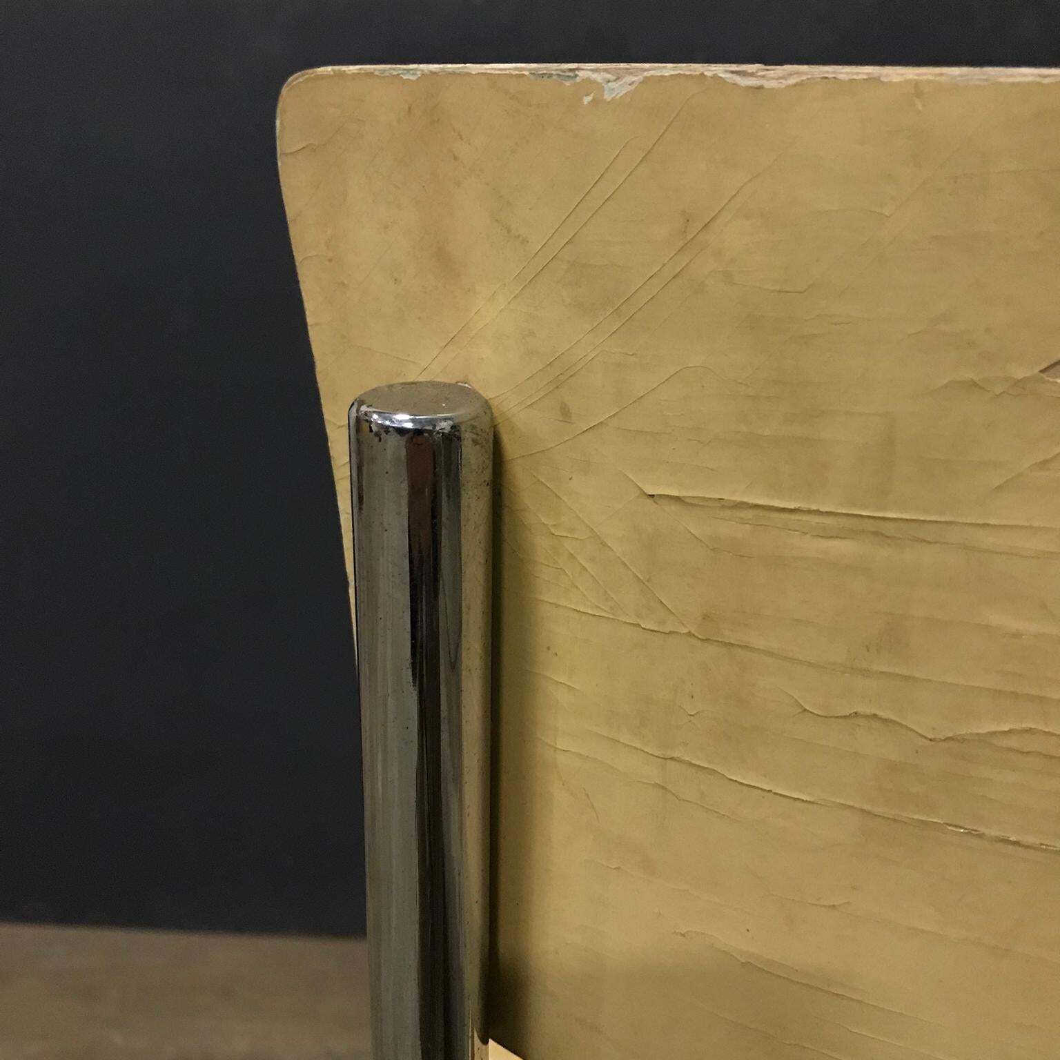 photo buy 1931, Mart Stam For Thonet, Set Of Light Yellow Wooden S43