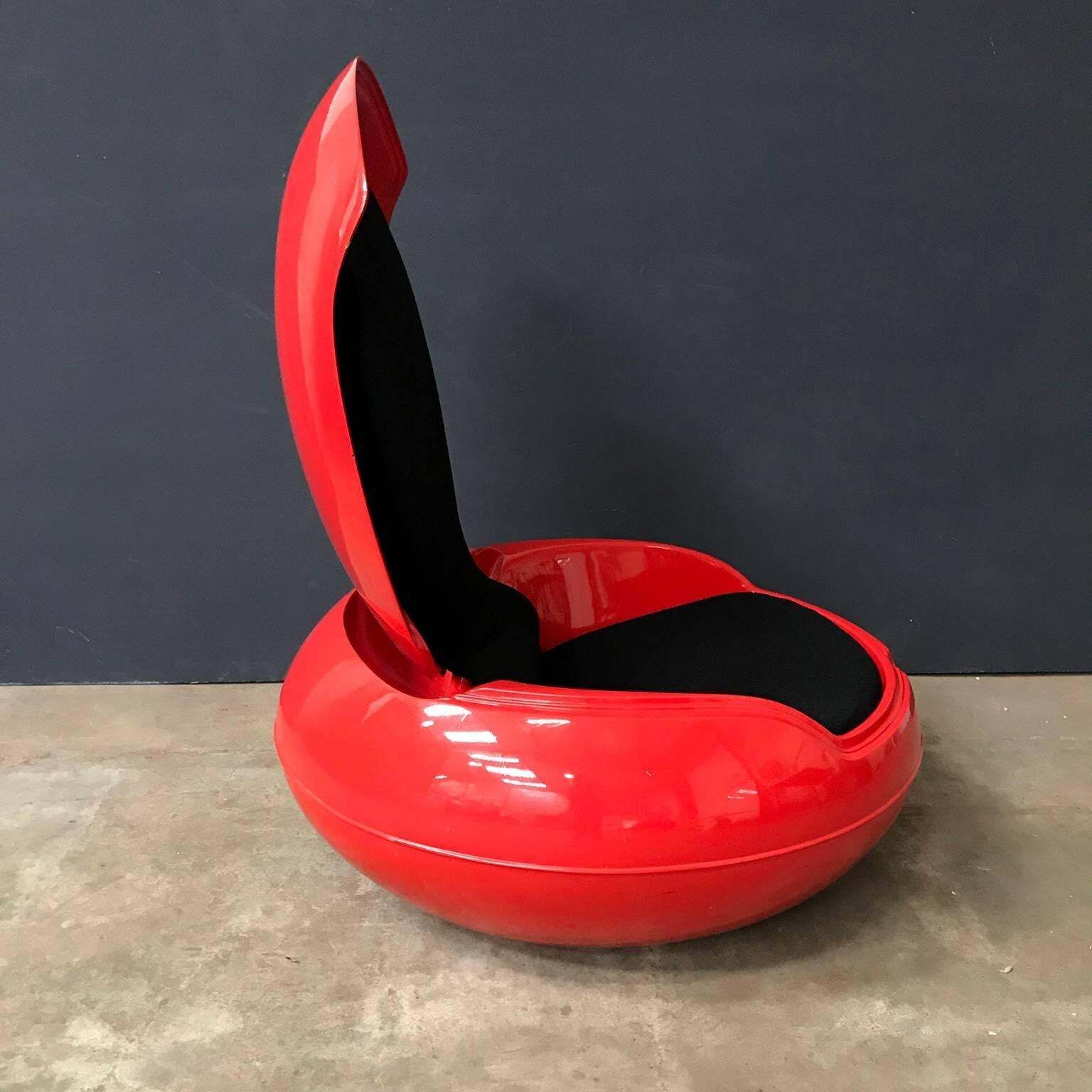 Peter Ghyczy For Ghyczy Design, Red Garden Egg Or Senftenberg Egg, 1968 photo furniture