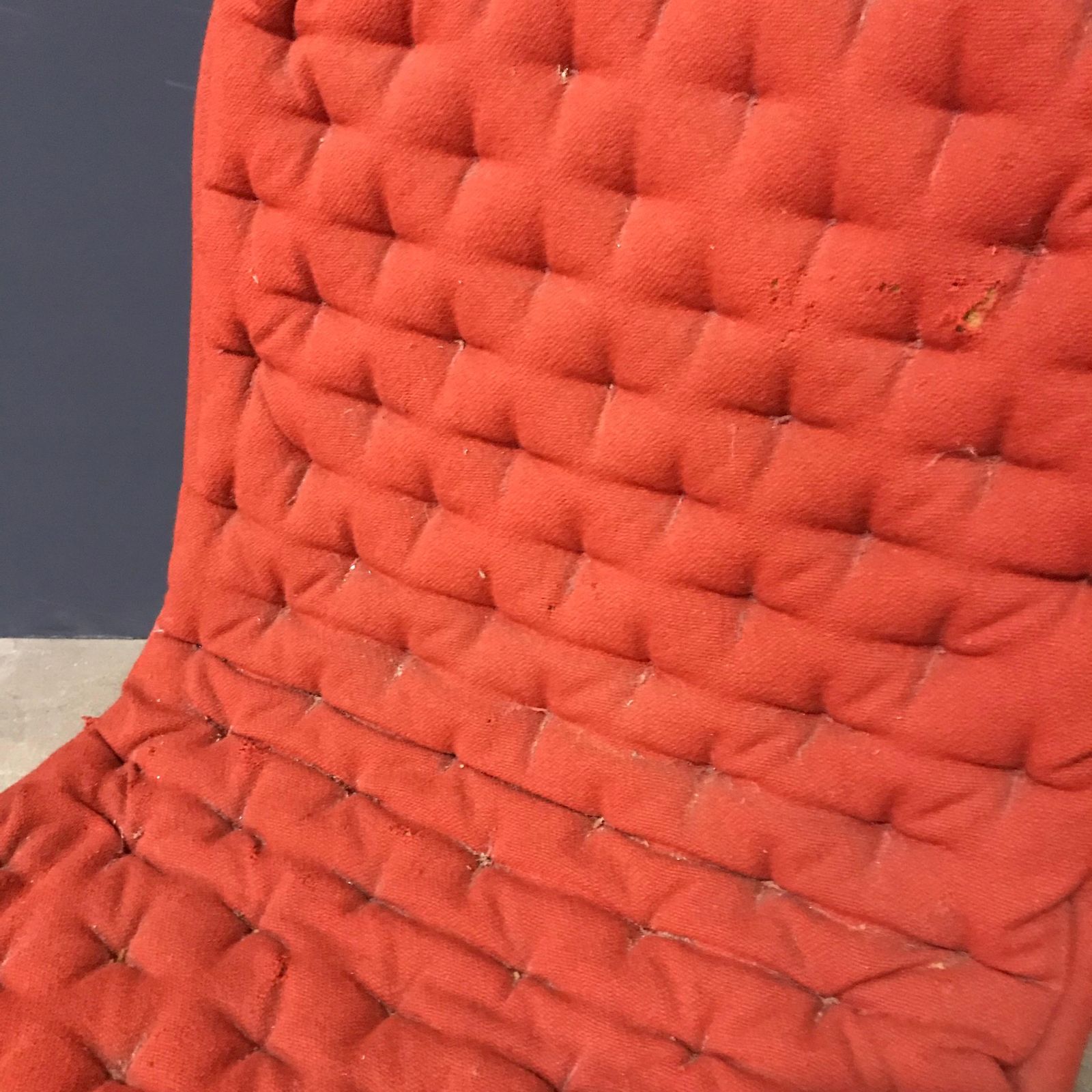 photo furniture 1973 Verner Panton, 1 2 3 Serie Easy Chair In Original First Fabric