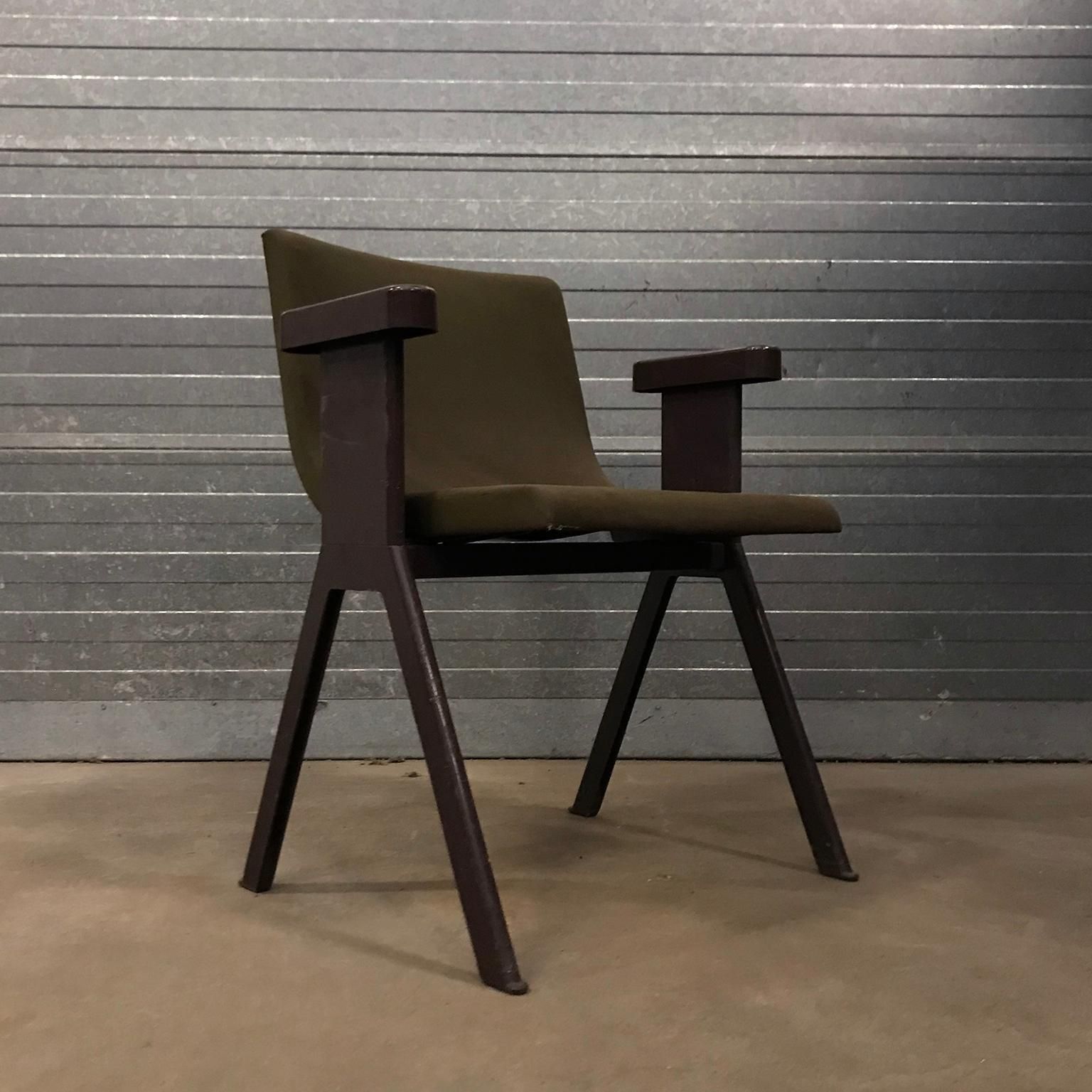1970, Ettore Sottsass For Olivetti Synthesi In Brown Plastic photo Furniture