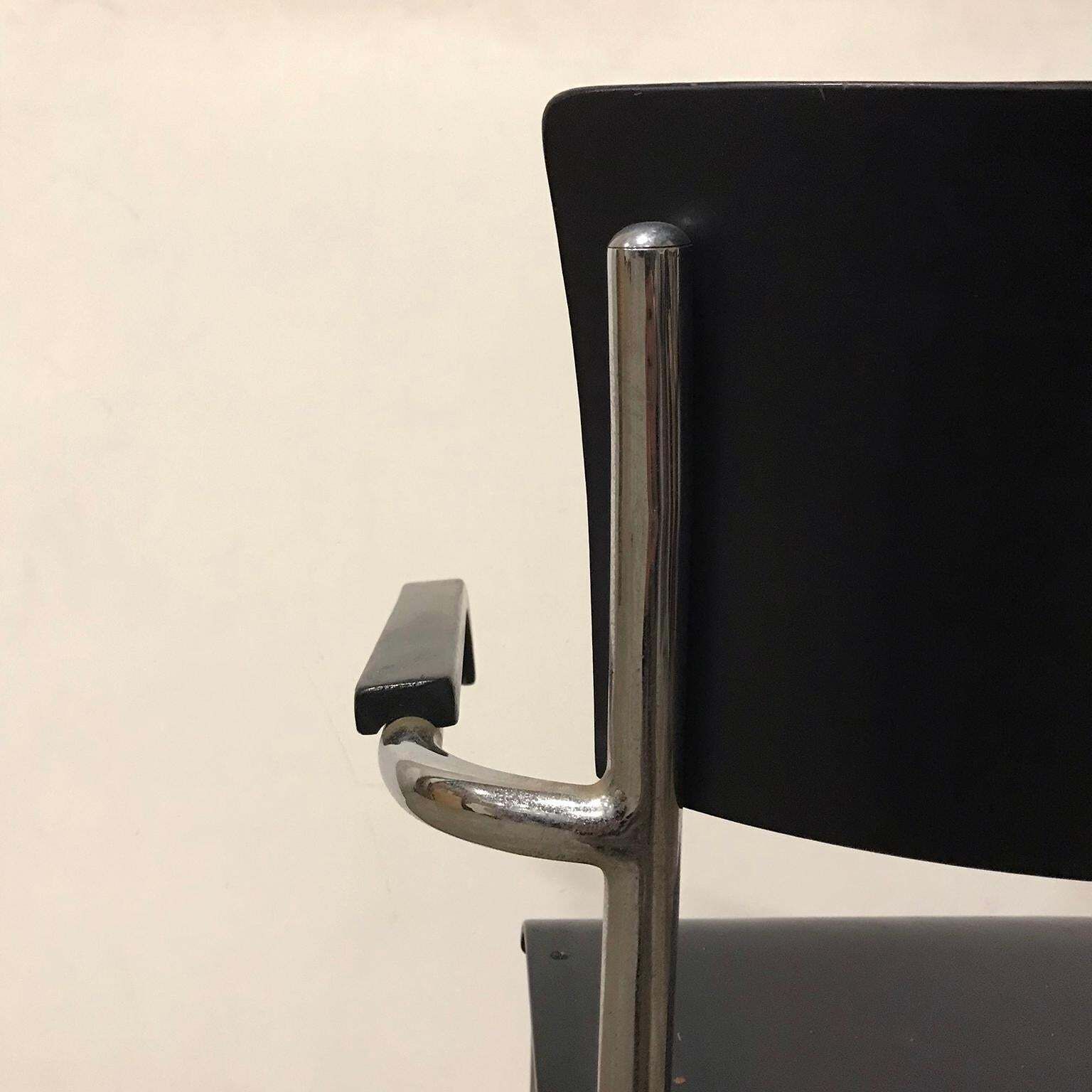 photo for sale 1931, Mart Stam For Thonet, Black Wooden S43f