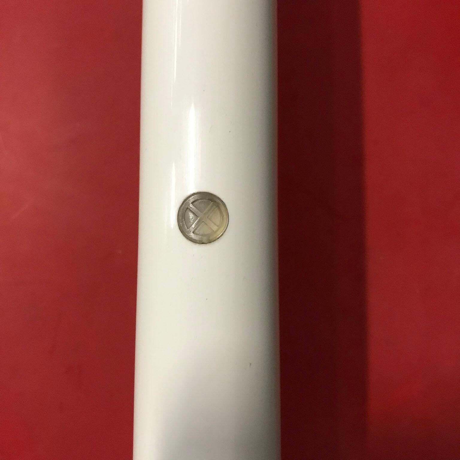 1960, Anders Pehrson For Atelje Lyktan, Sweden, Tube Desk Lamp Off White Plastic photo Lighting