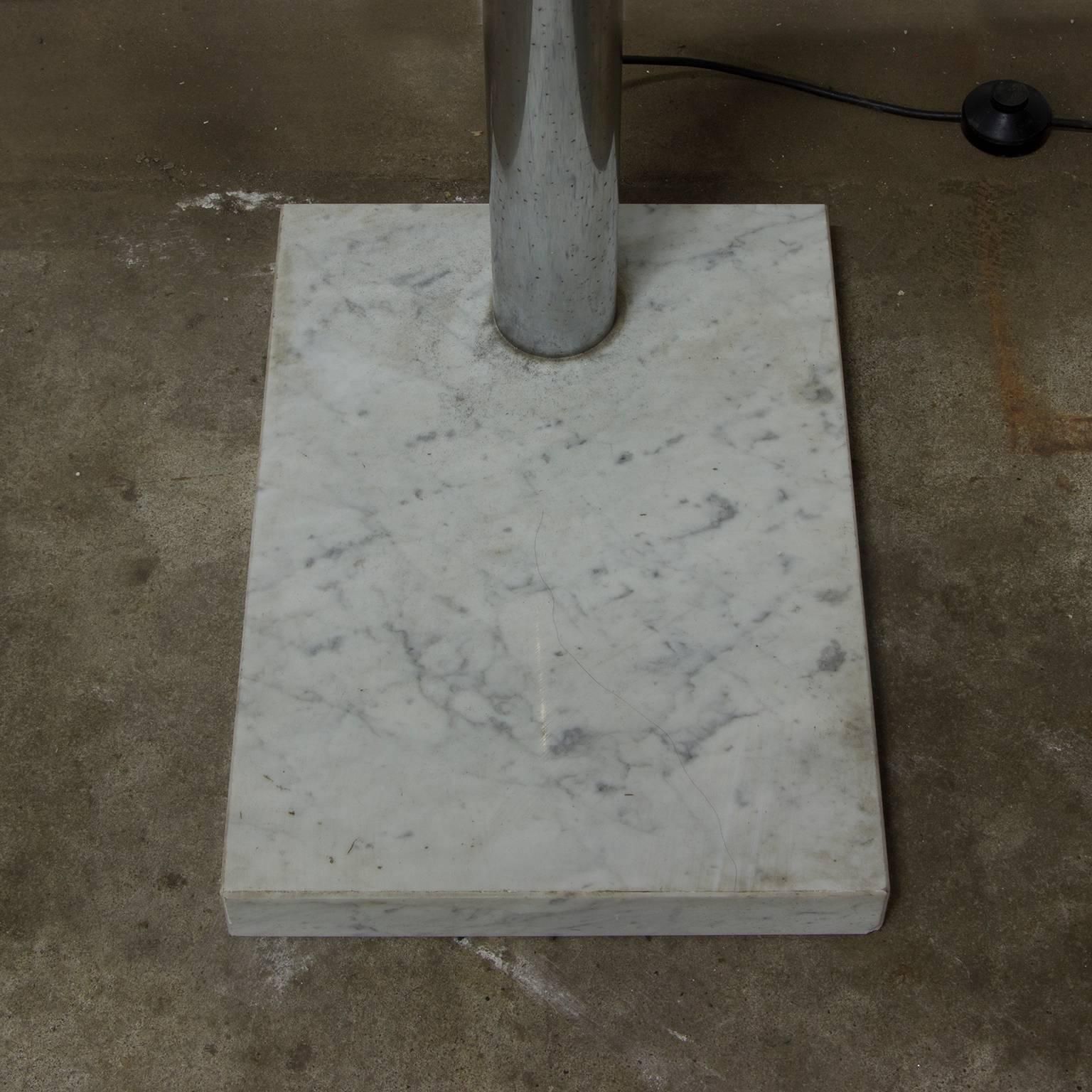 High Monumental Adjustable 1950s Or 1960s Floor Lamp, In  Angelo Leli Style photo buy