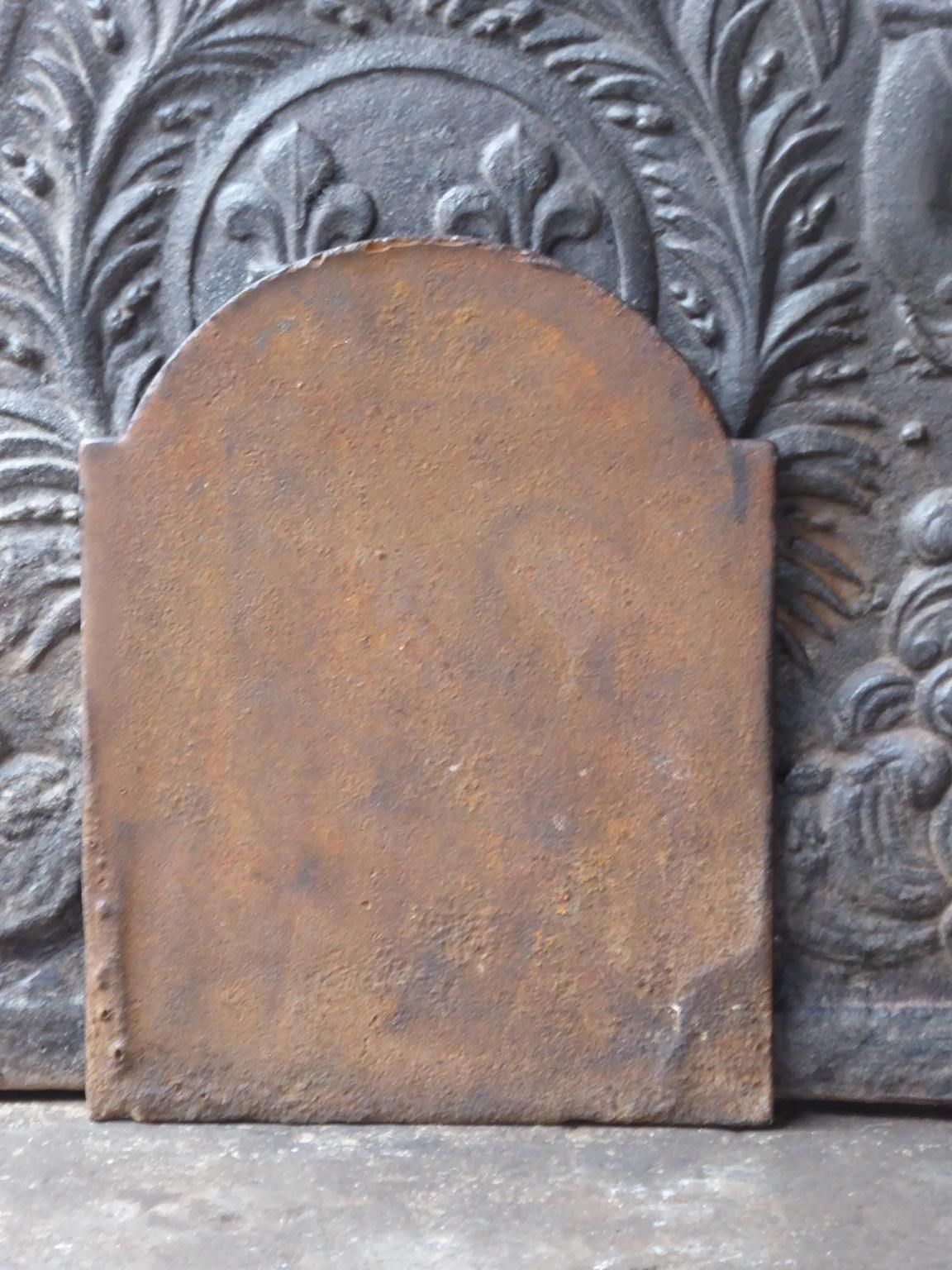 Antique French Neoclassical 'Pillars Of Freedom' Fireback / Backsplash photo buy