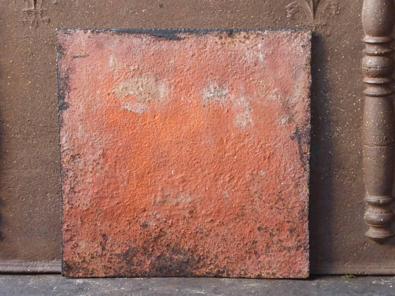 photo for sale 19th Century French 'Mercury' Fireback / Backsplash