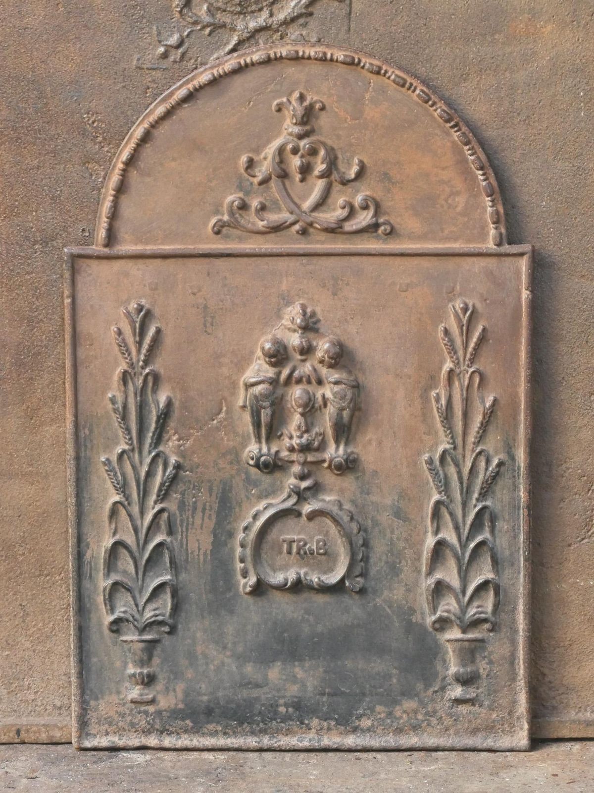 French Napoleon III Period Fireback / Backsplash, 19th C. photo furniture