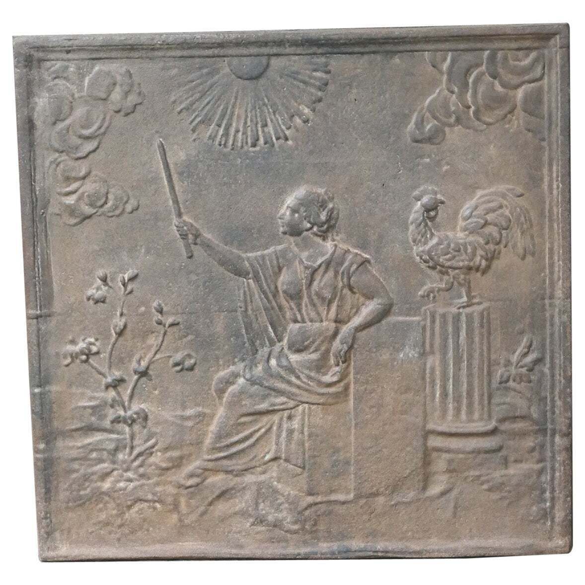 Aurora, Goddess Of The Dawn, Fireback / Backsplash, 20th Century