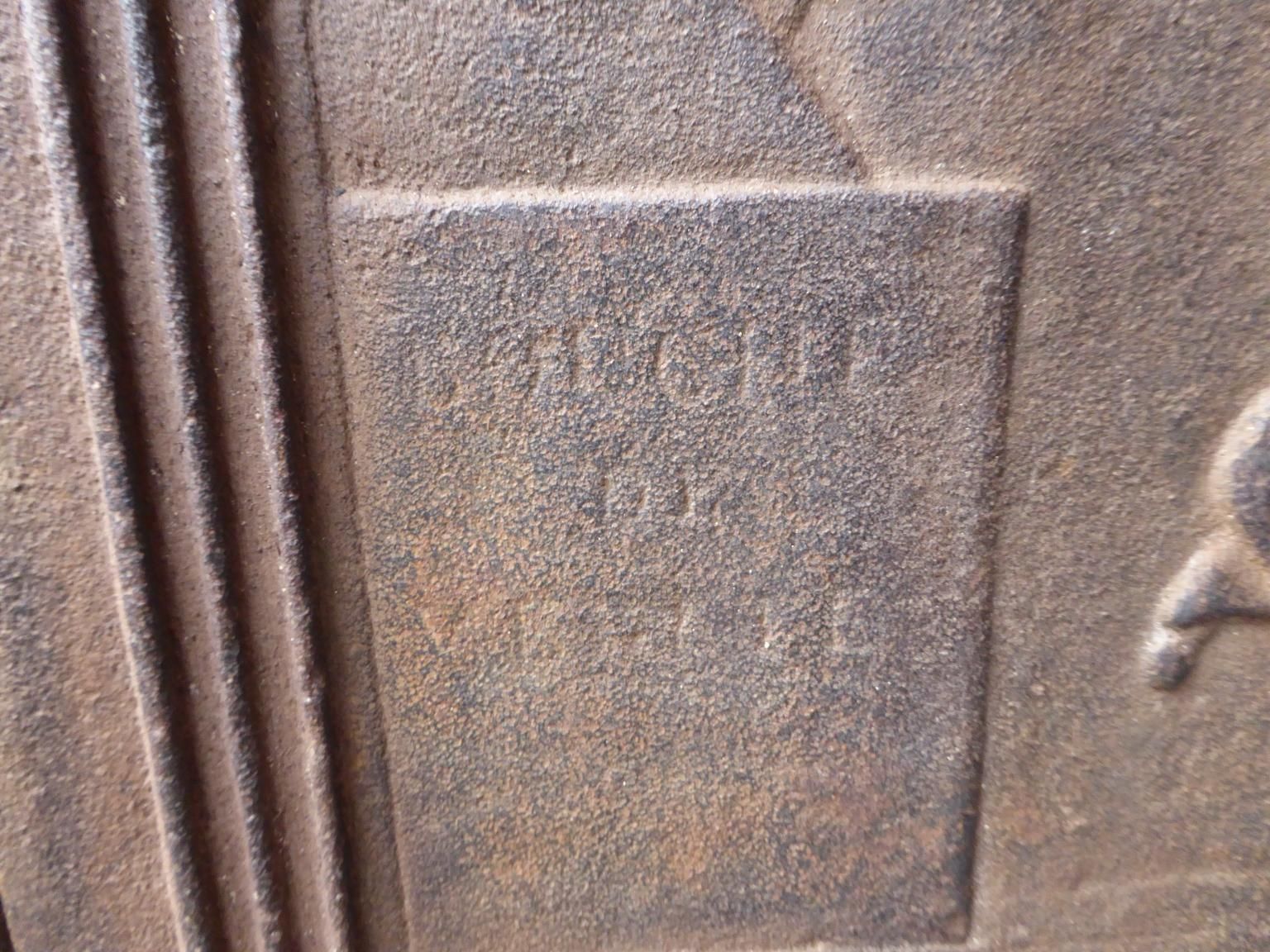 Home Fixtures 19th Century French 'Bocca Della Verità' Fireback / Backsplash photo