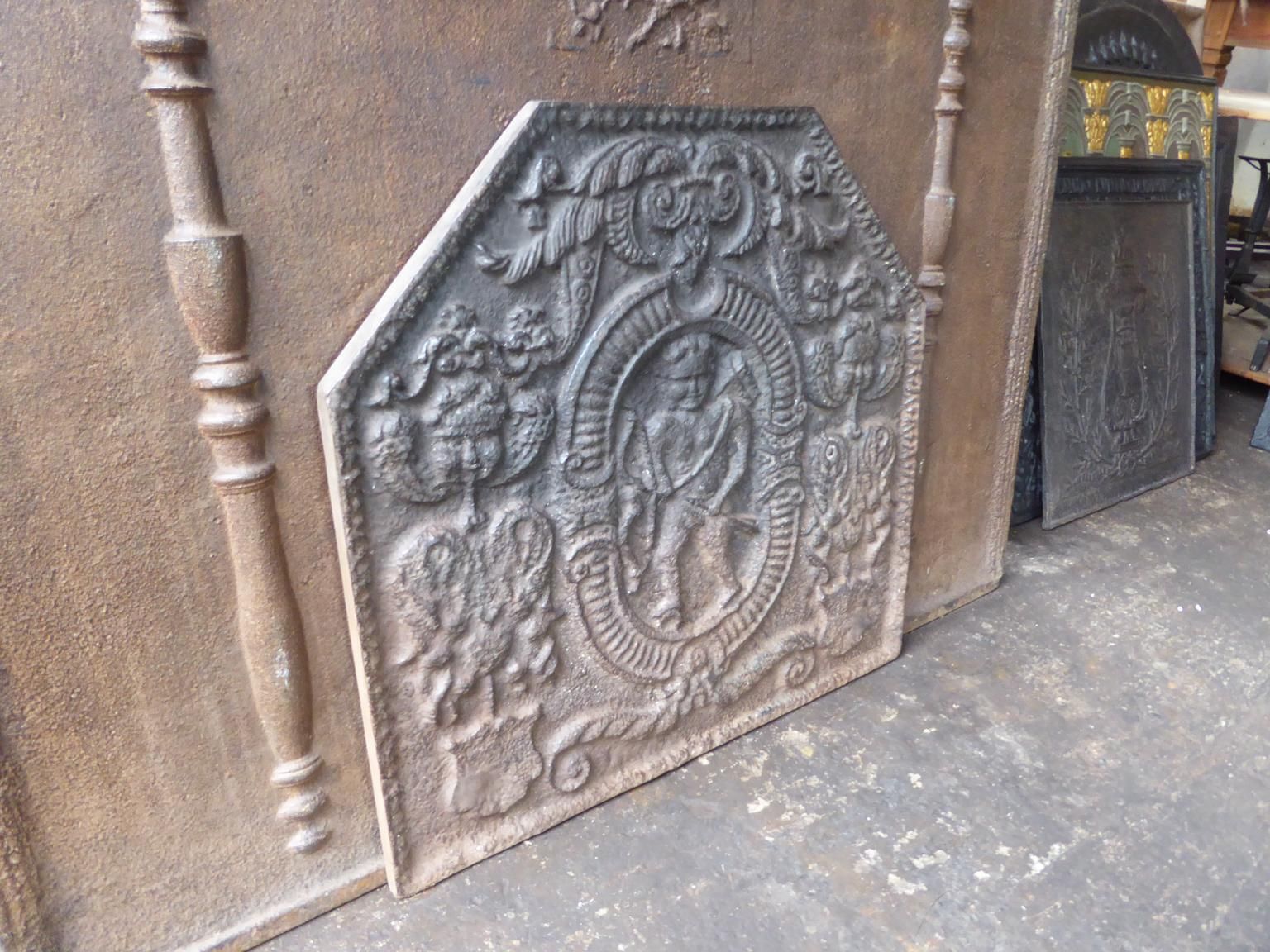 photo for sale French Louis XIV Style 'Arms Of France' Fireback / Backsplash