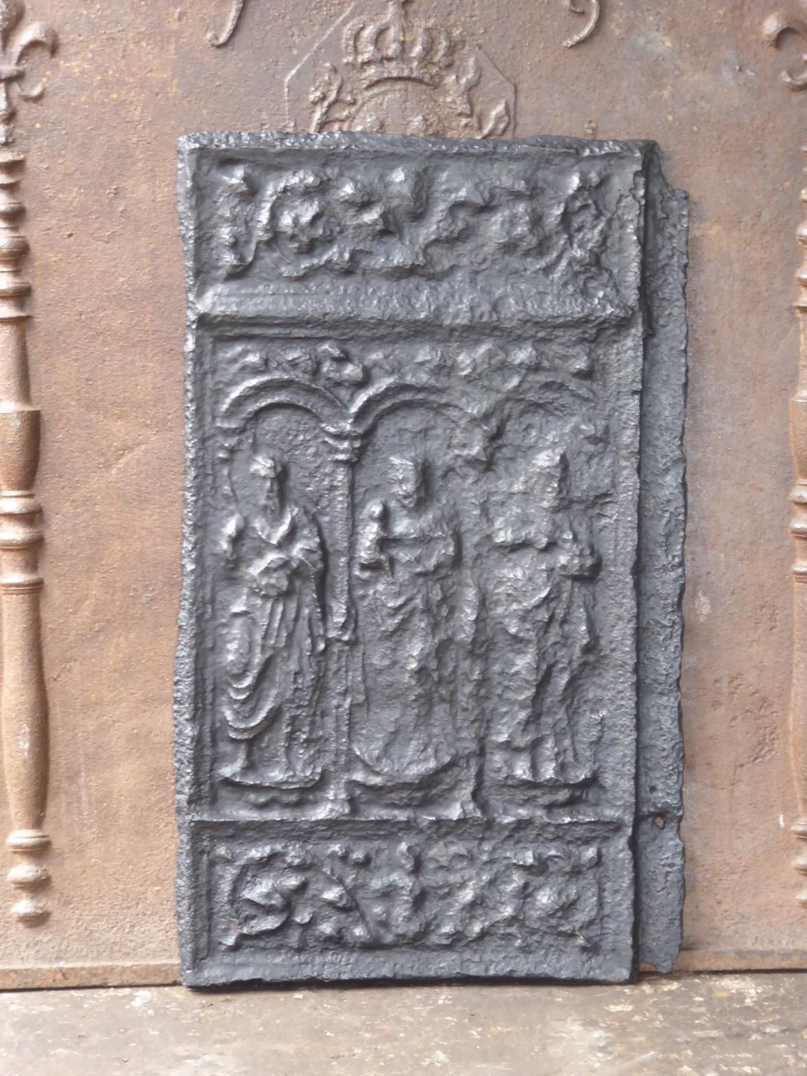 16th Century German Gothic Fireback / Backsplash photo for sale