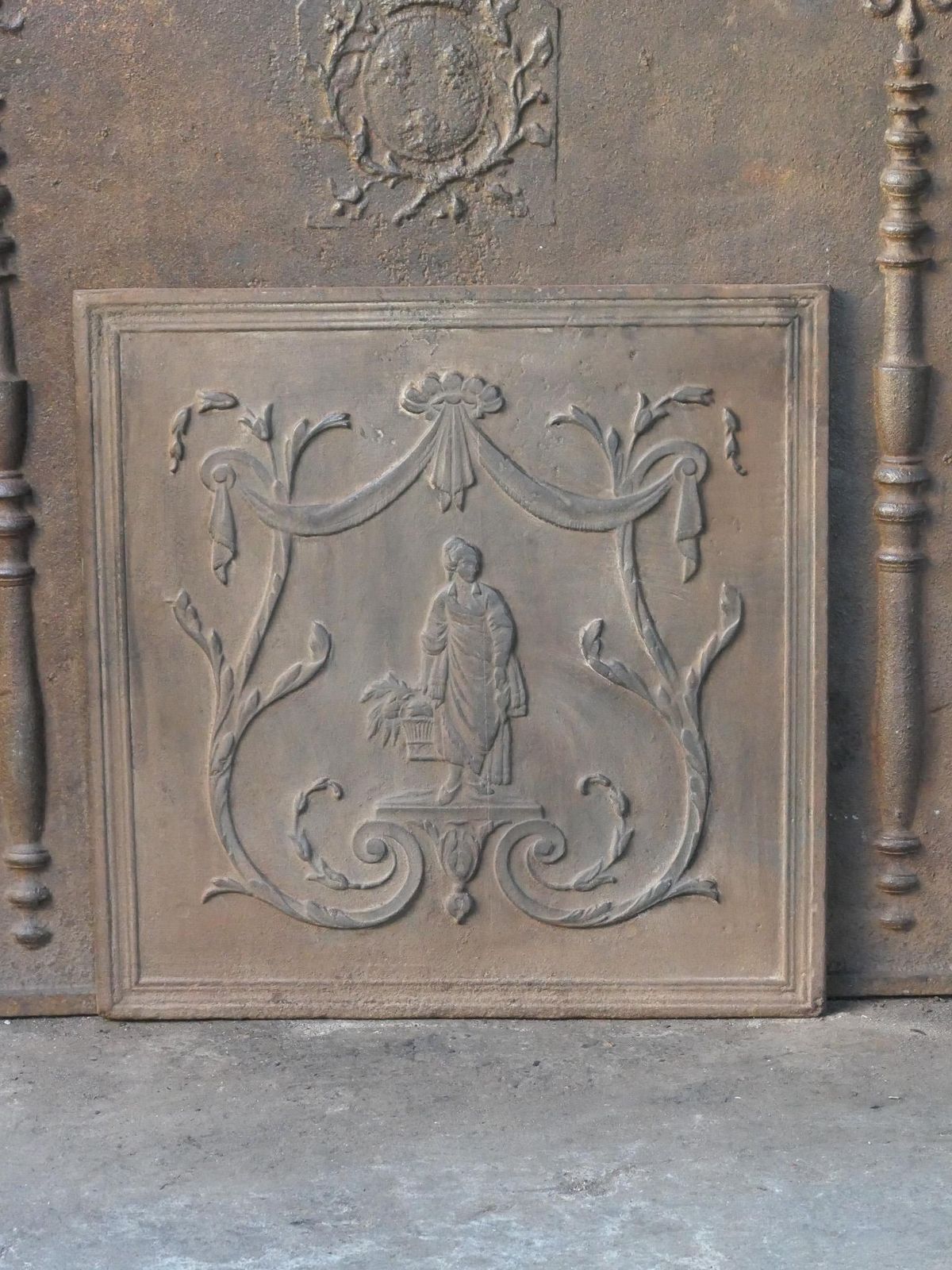 19th Century Victorian Fireback photo Home Fixtures