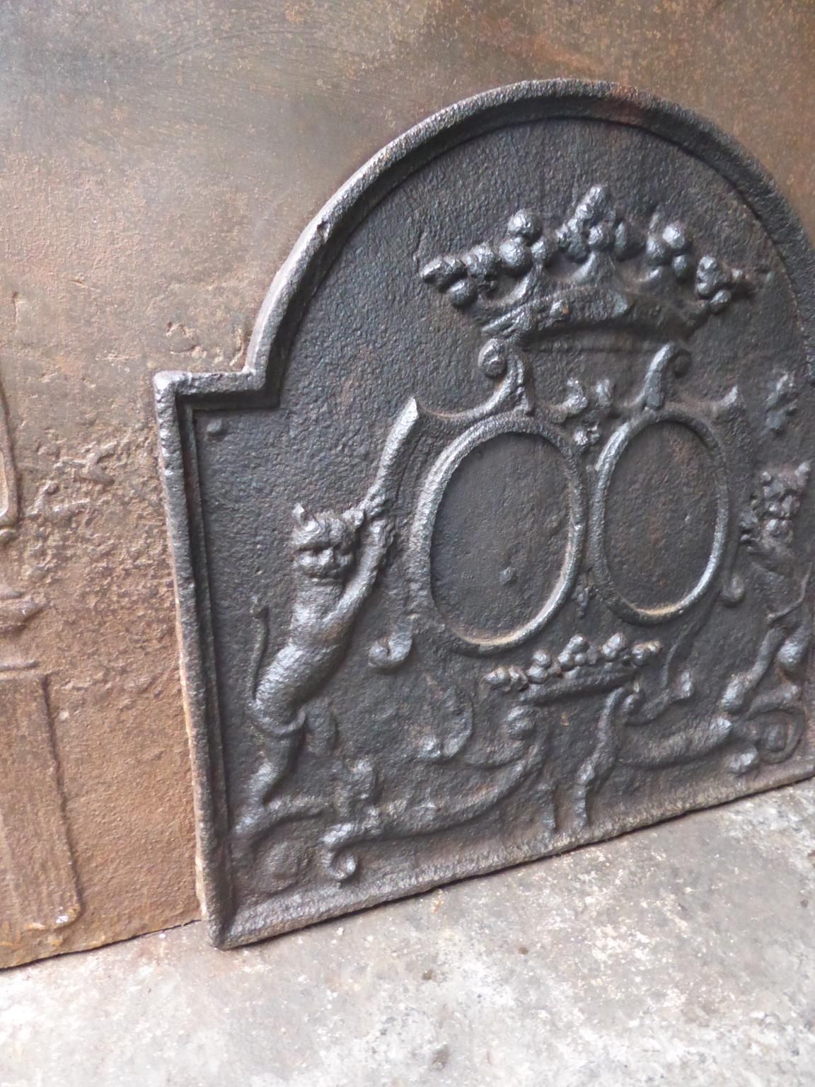 17th Century French Louis XIV Fireback / Backsplash photo buy