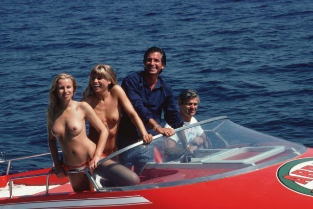 Slim Aarons 'The High Life' Framed White