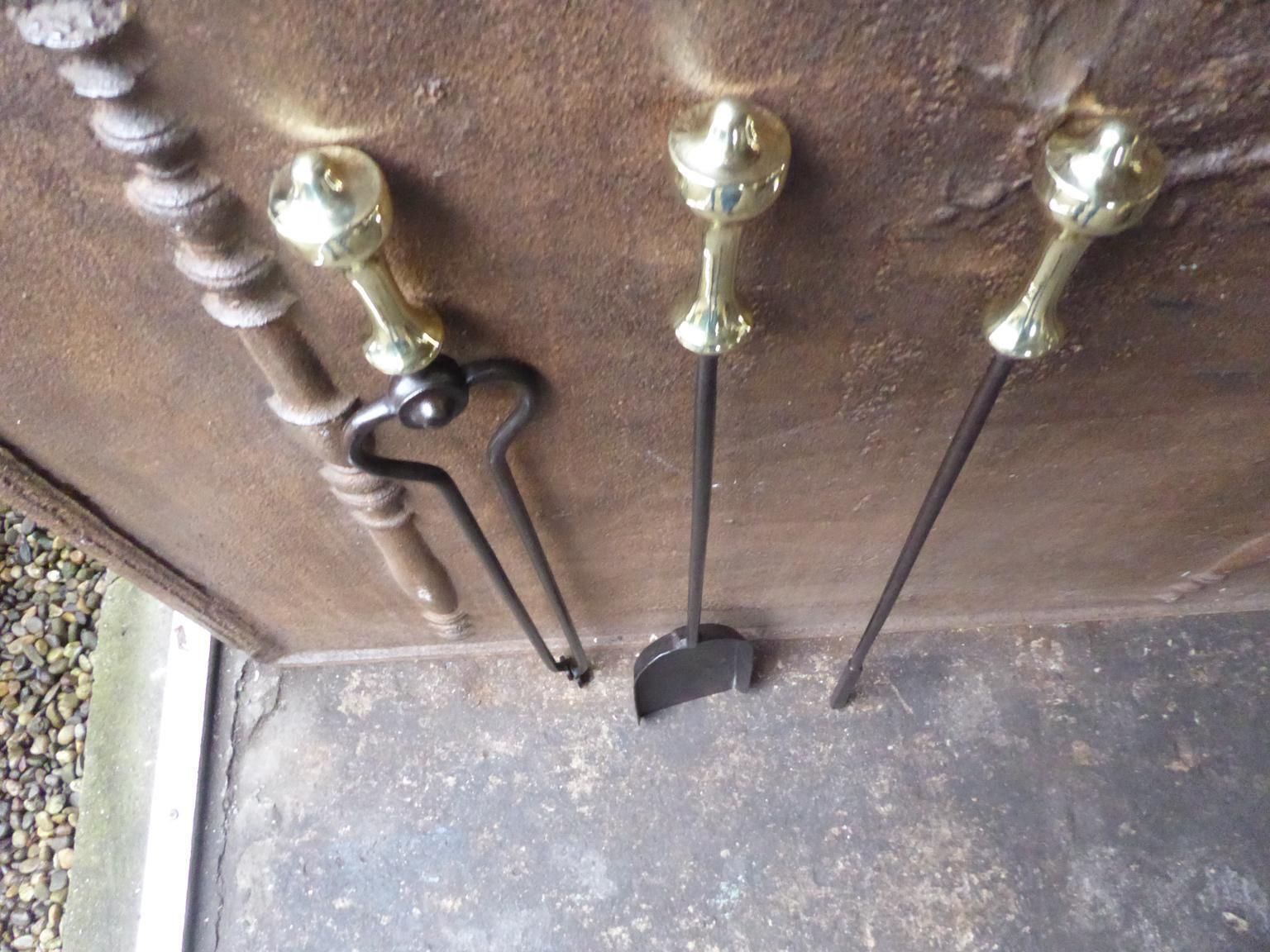 Victorian Fireplace Tools Or Fire Irons, 19th Century, English photo Home Fixtures