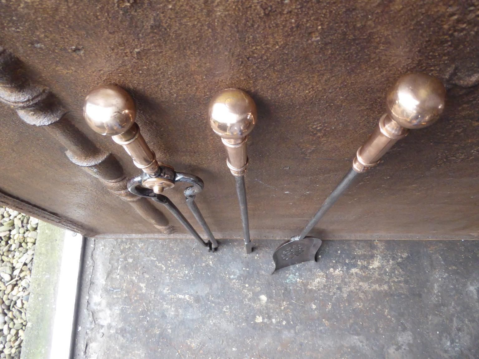 Victorian Fireplace Tools Or Fire Irons, 19th Century, English photo 491.0