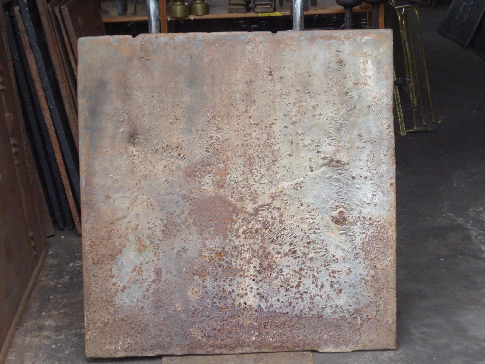 18th Century French Pillars With Saint Andrew's Cross Fireback / Backsplash photo buy