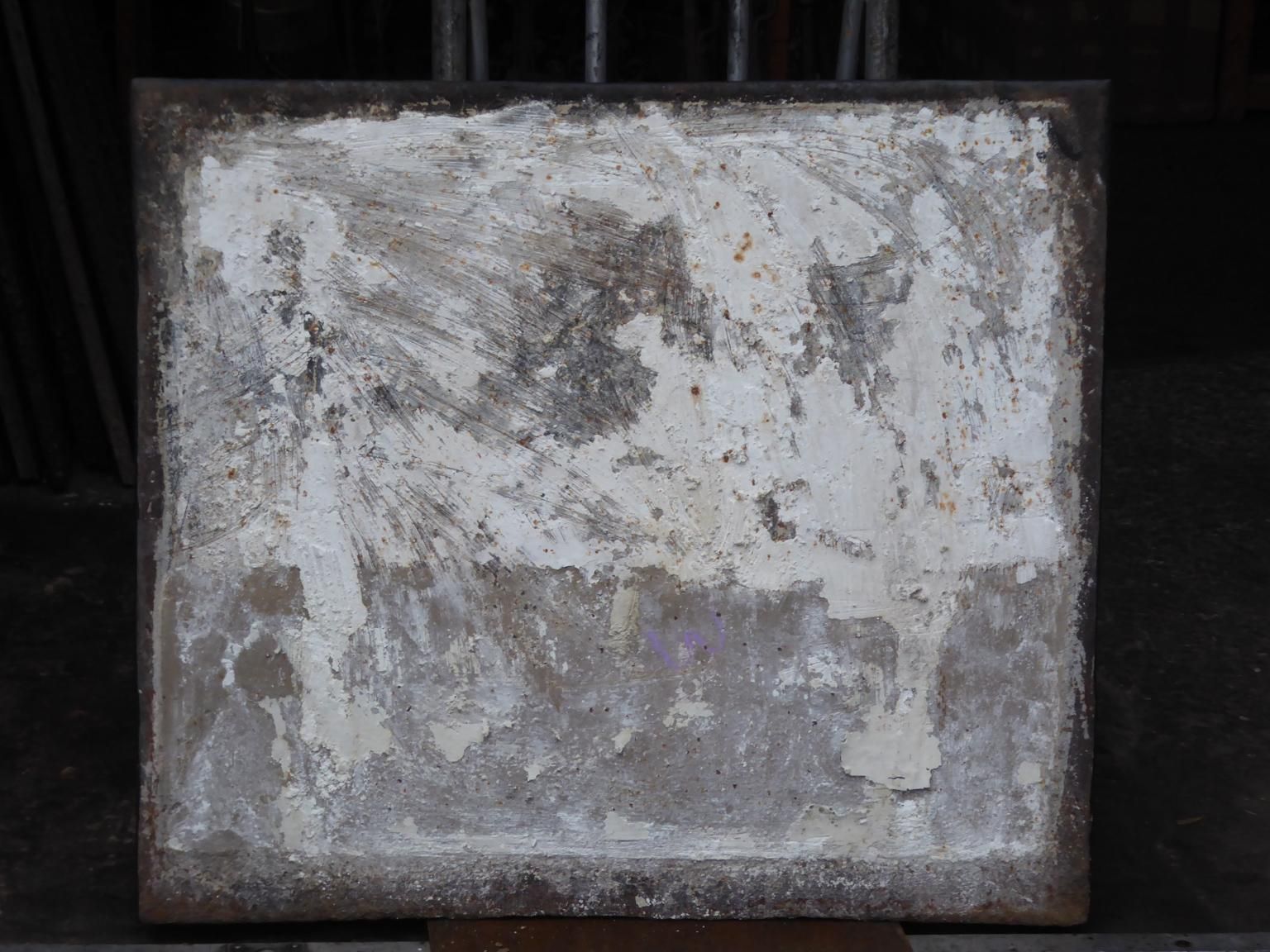 18th Century French 'Pillars With Saint Andrew's Cross' Fireback / Backsplash photo furniture