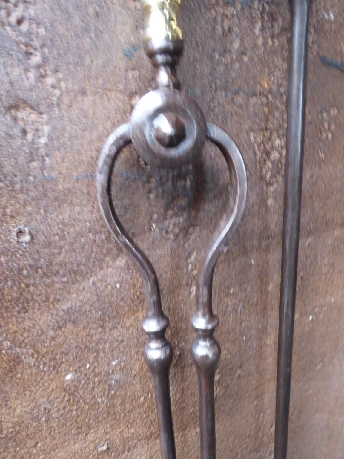 Victorian Fireplace Tools Or Fire Irons, 19th Century, English photo Home Fixtures