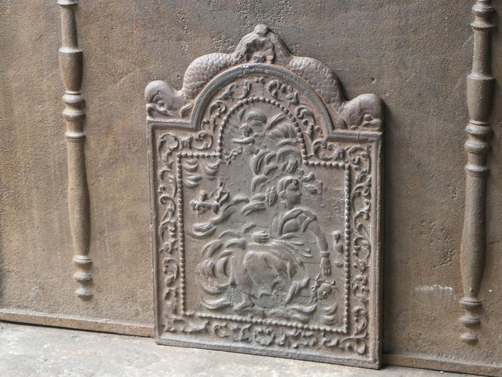 18th Century French Louis XV Period Fireback / Backsplash photo 405.0
