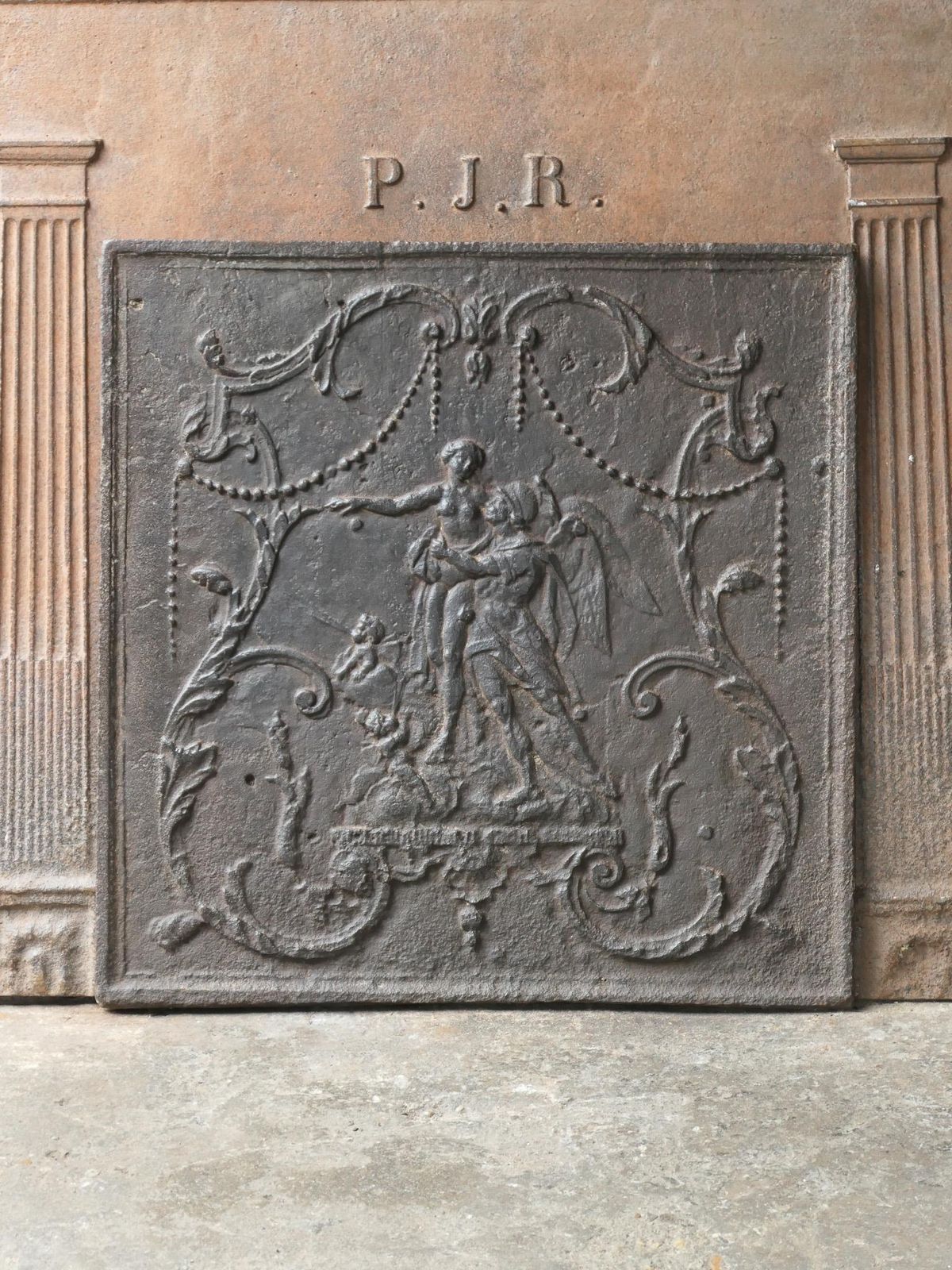 18th   19th Century 'Abduction Of Persephone' Fireback / Backsplash photo furniture