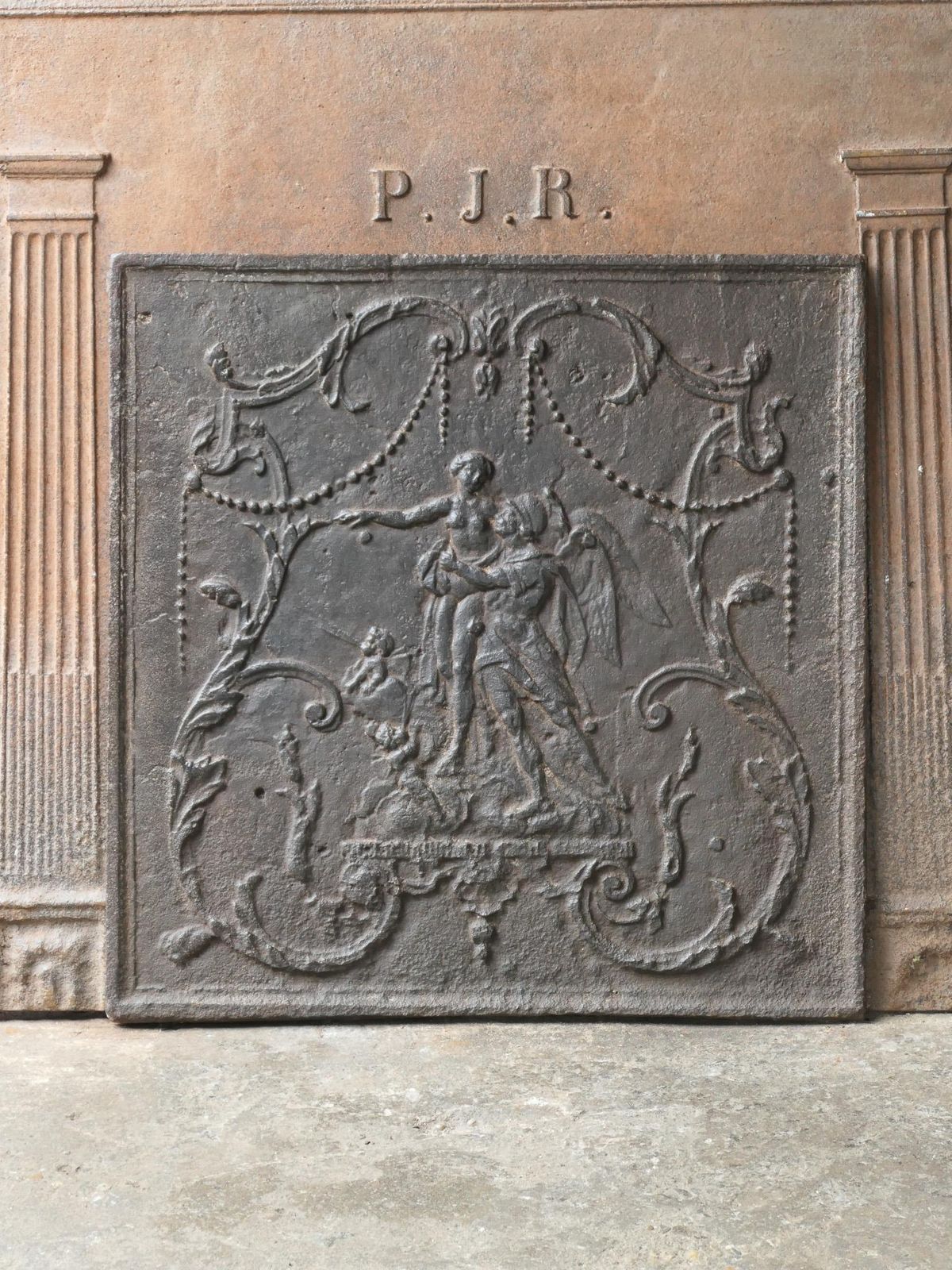 18th   19th Century 'Abduction Of Persephone' Fireback / Backsplash photo for sale
