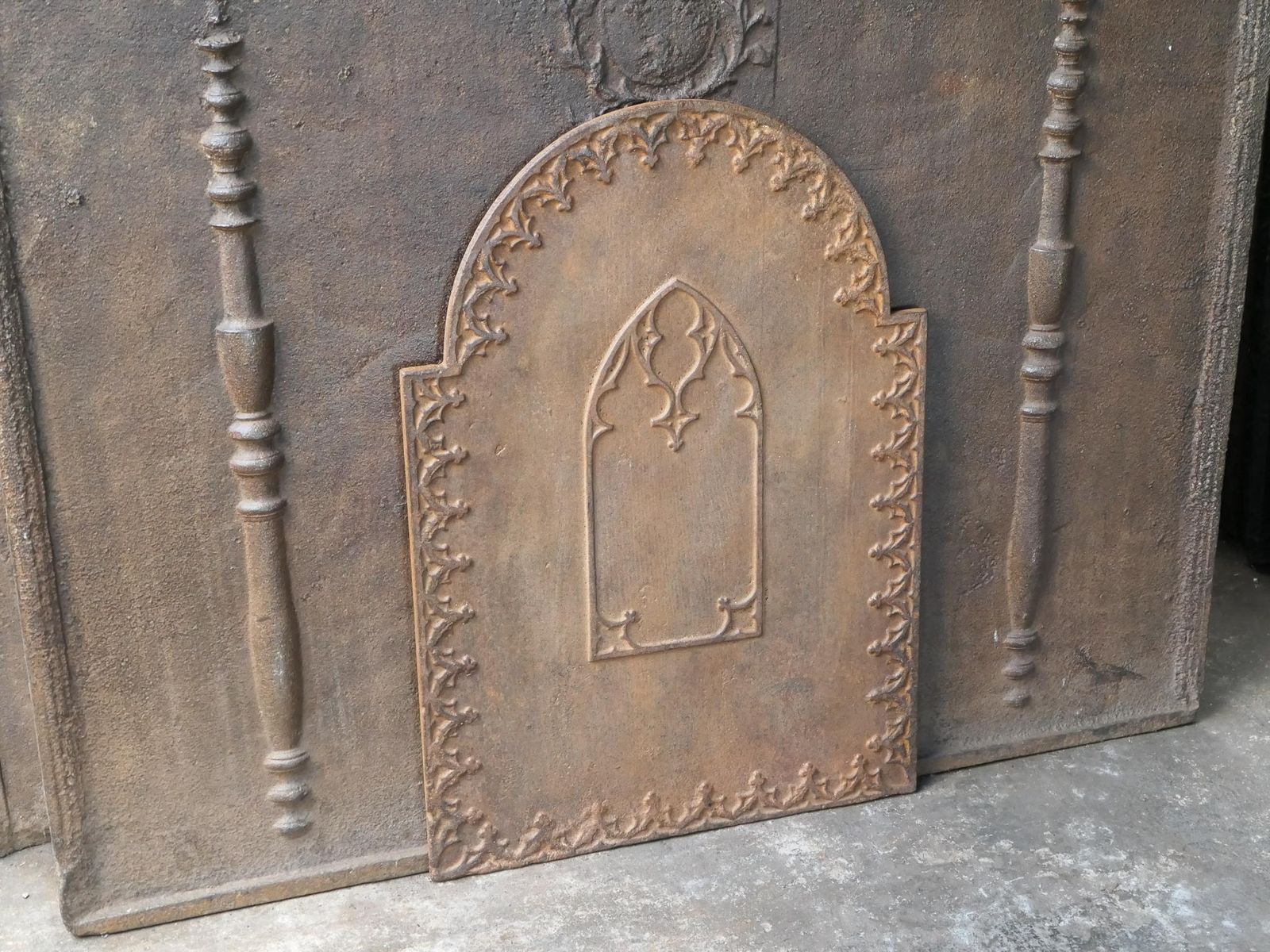 19th Century French Napoleon III Fireback / Backsplash photo for sale