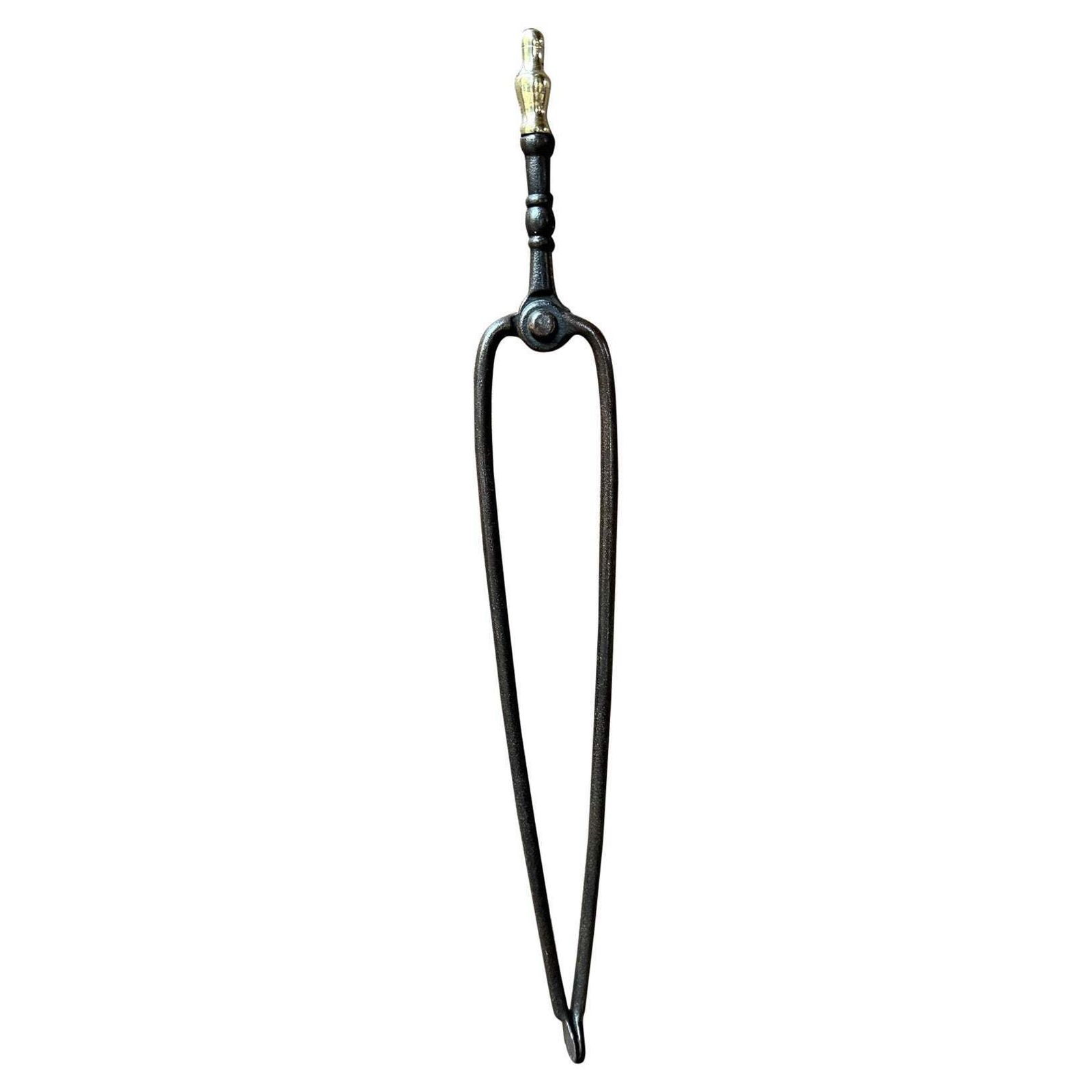 18th 19th Century Dutch Fire Tongs, Neoclassical Period