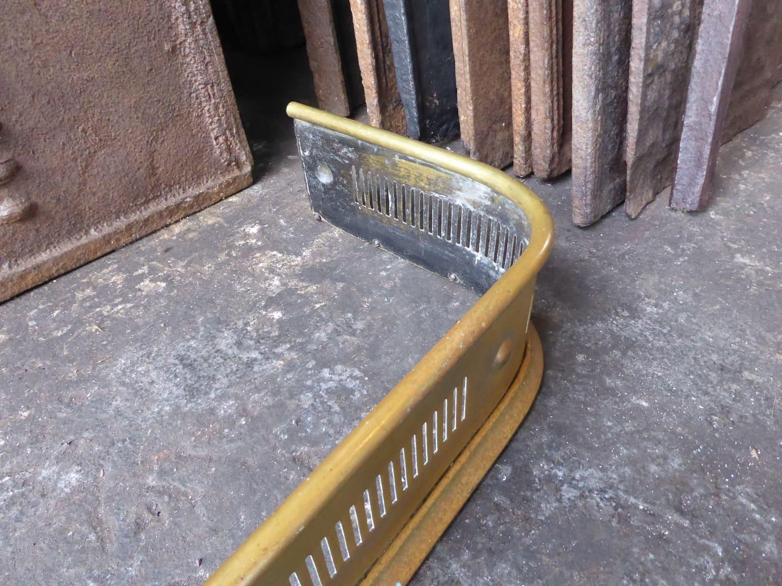 19th Century English Victorian Period Fireplace Fender Or Fire Fender photo vinterior